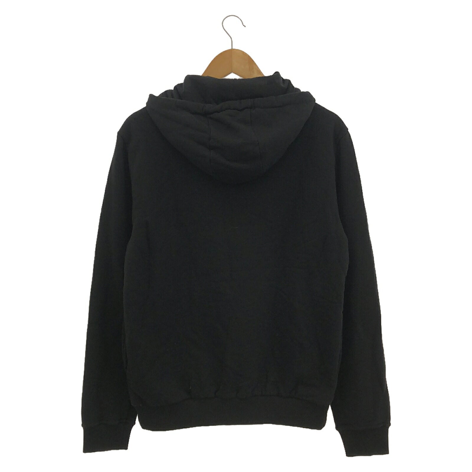 Fendi Cotton Zip-Up Hoodie Black