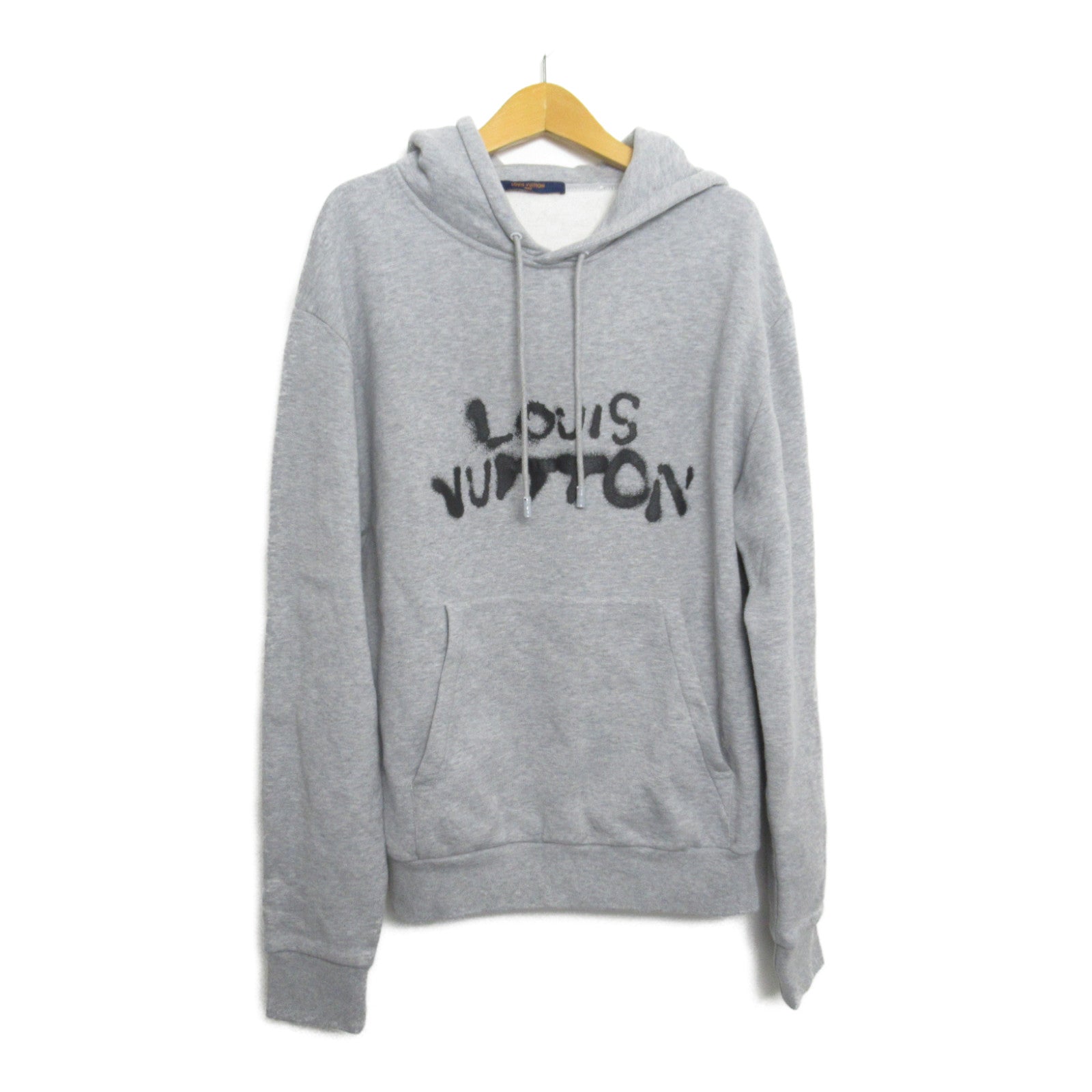 Louis Vuitton Cotton Hoodie Gray