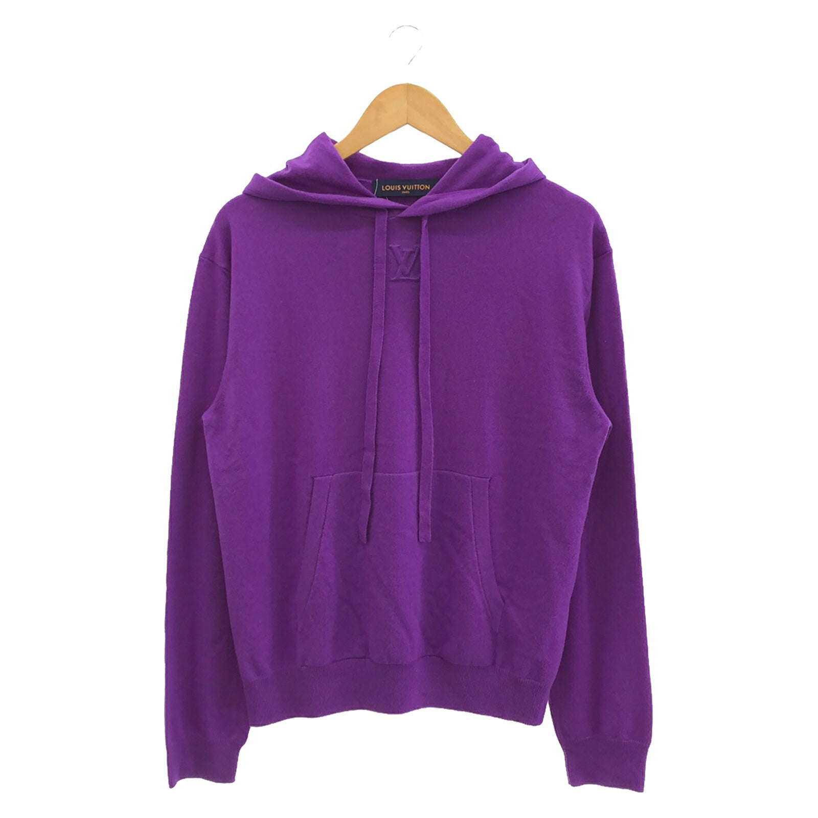 Louis Vuitton Cashmere Hoodie Sweater Purple