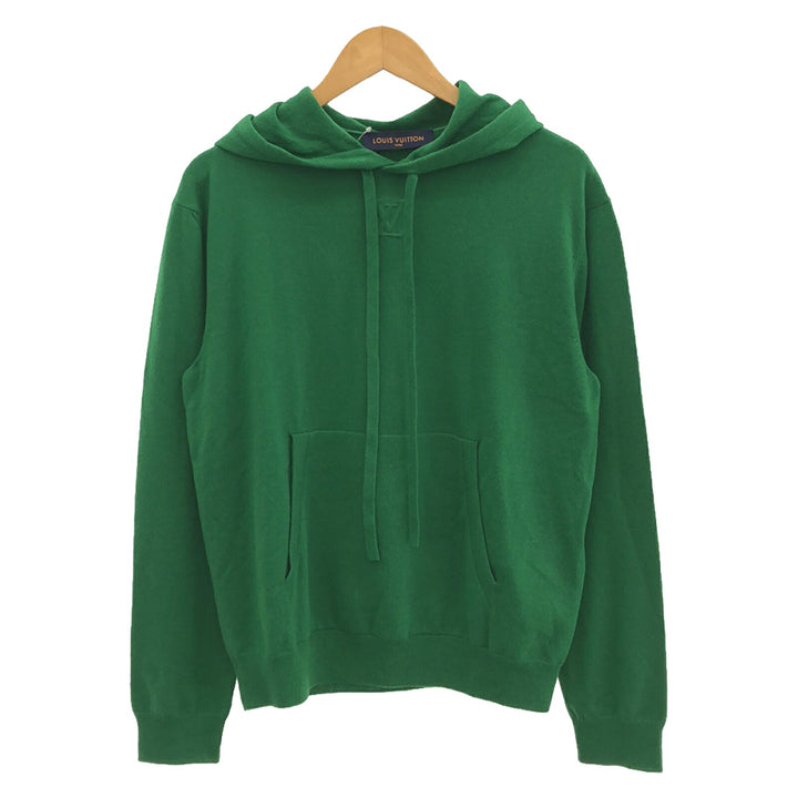 Louis Vuitton Cashmere Hoodie Sweater Green