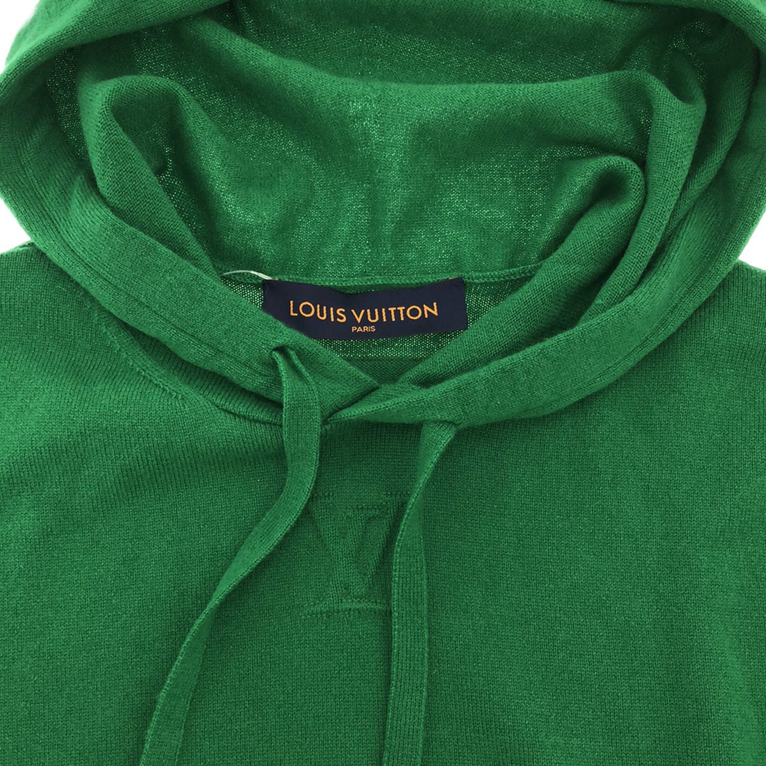 Louis Vuitton Cashmere Hoodie Sweater Green