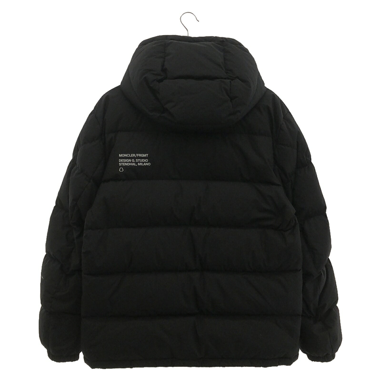 Moncler Flagment Cotton Down Jacket Black