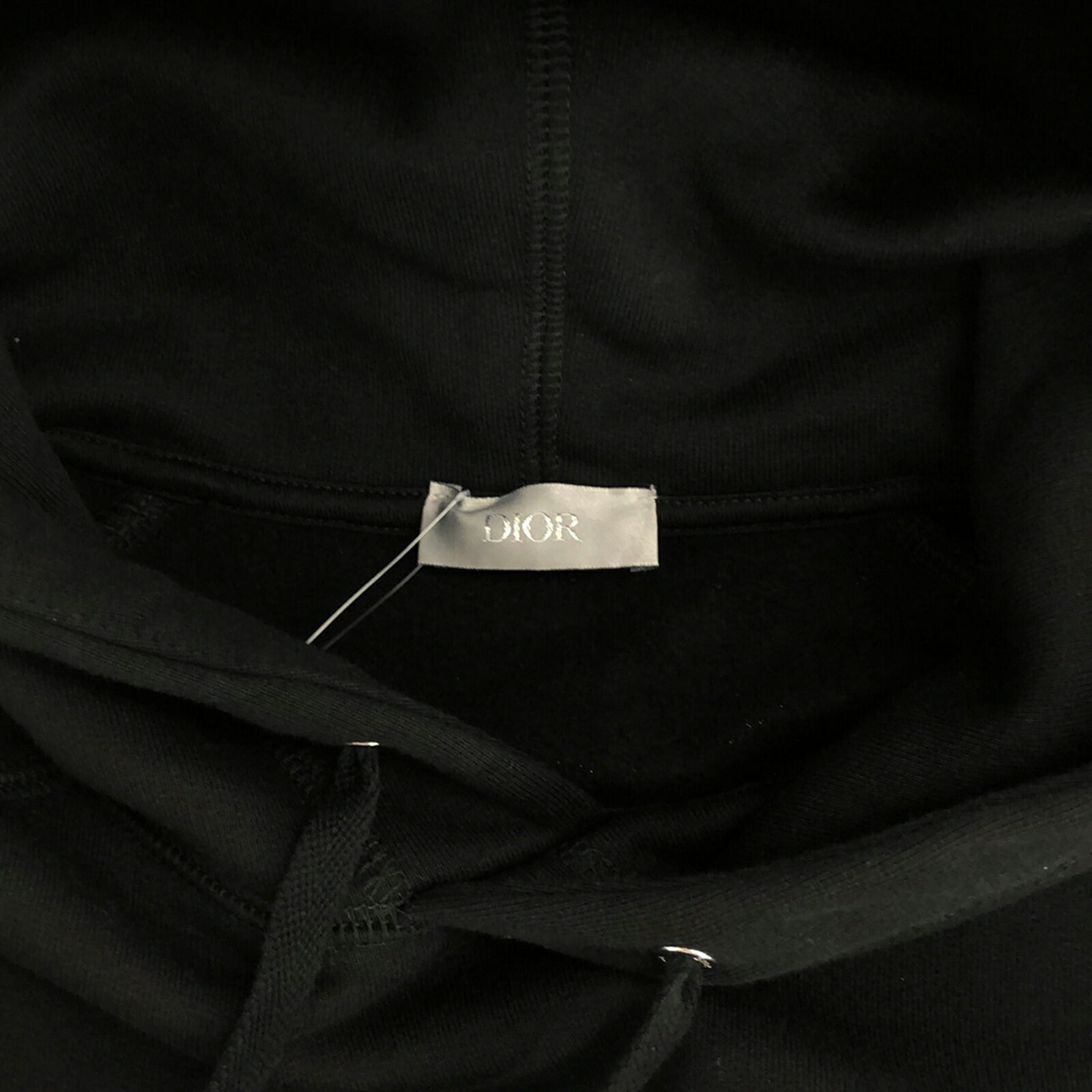 Dior Cotton Hoodie Sweatshirt Black