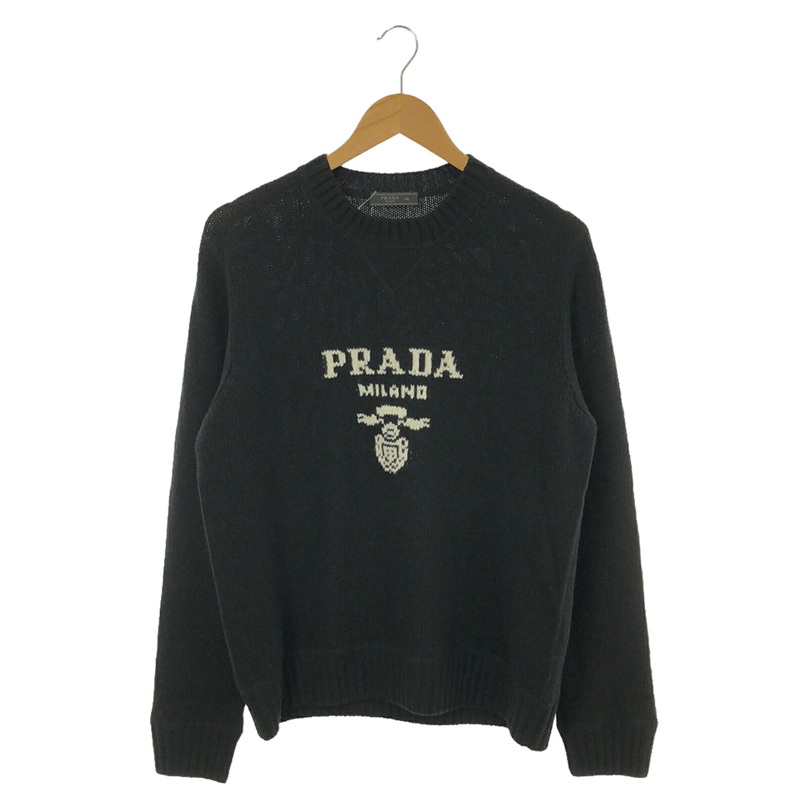 Prada Wool Sweater Black Used