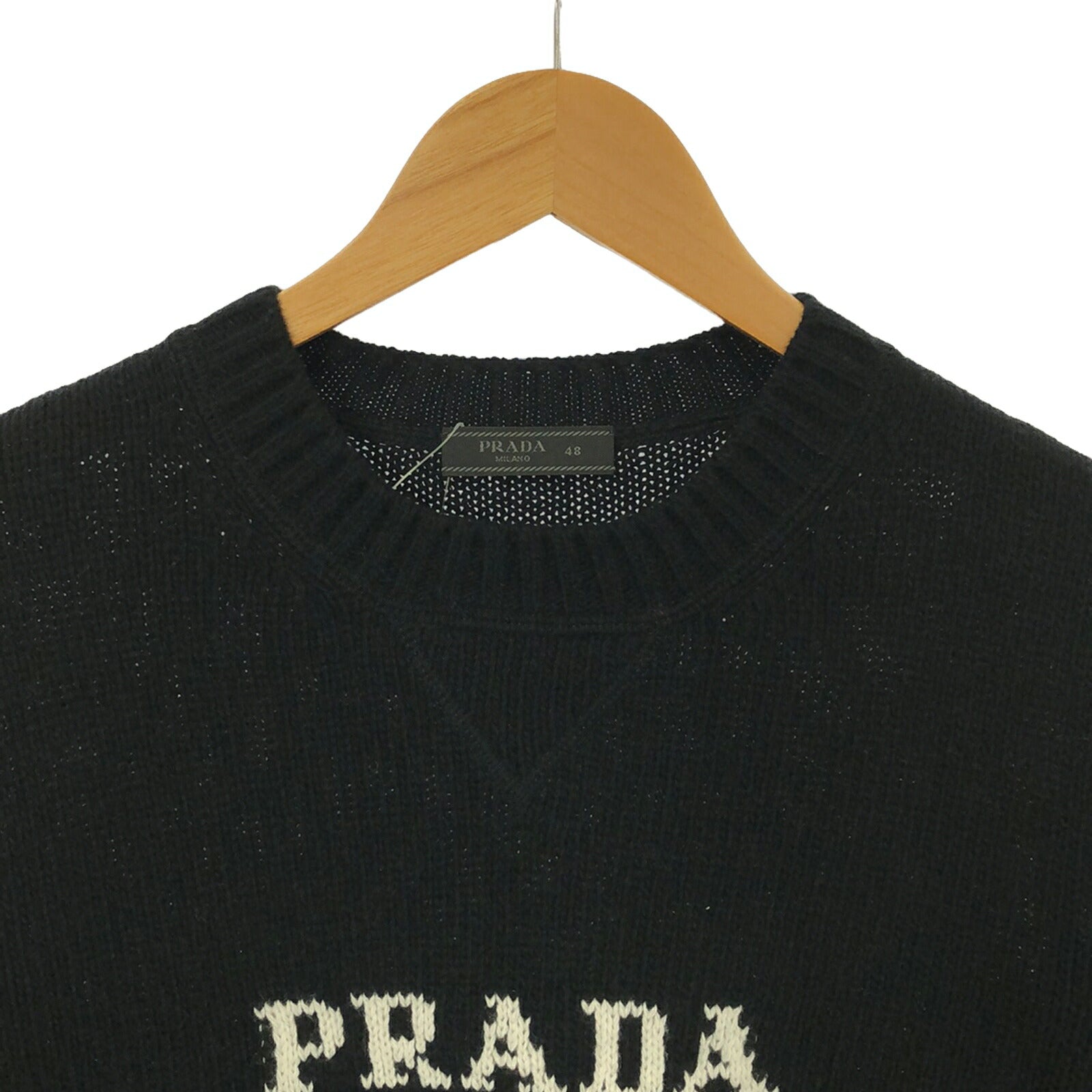 Prada Wool Sweater Black Used