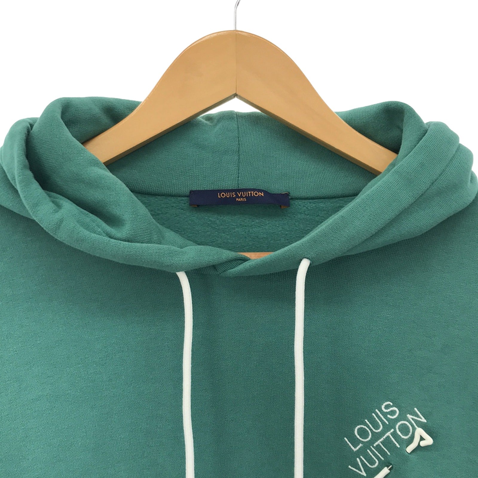 Louis Vuitton Cotton Hoodie Green