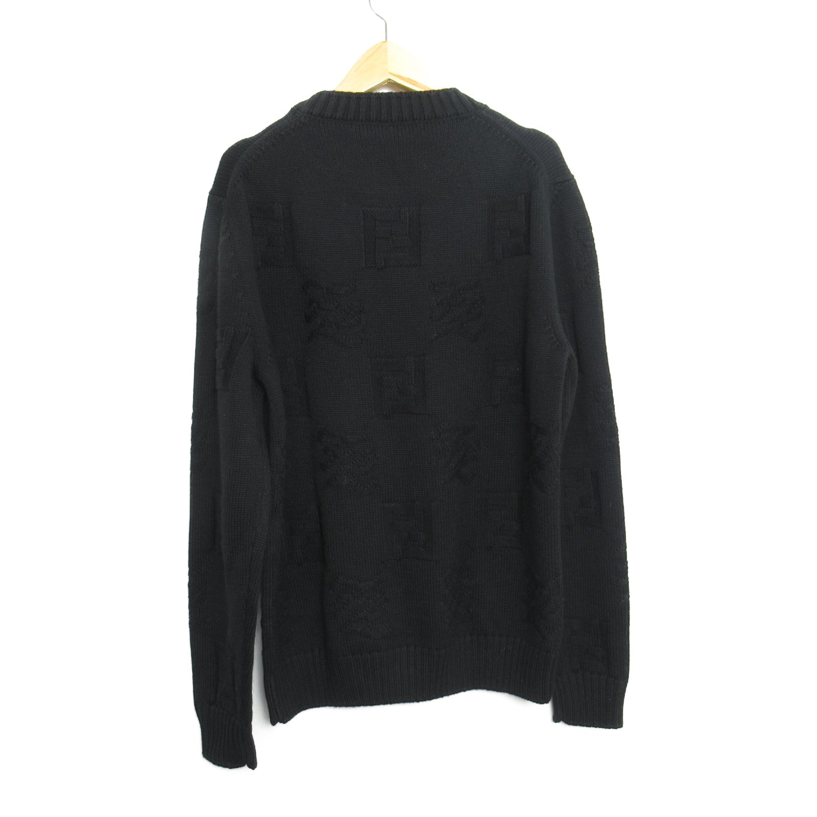 Fendi Wool Sweater Black Men