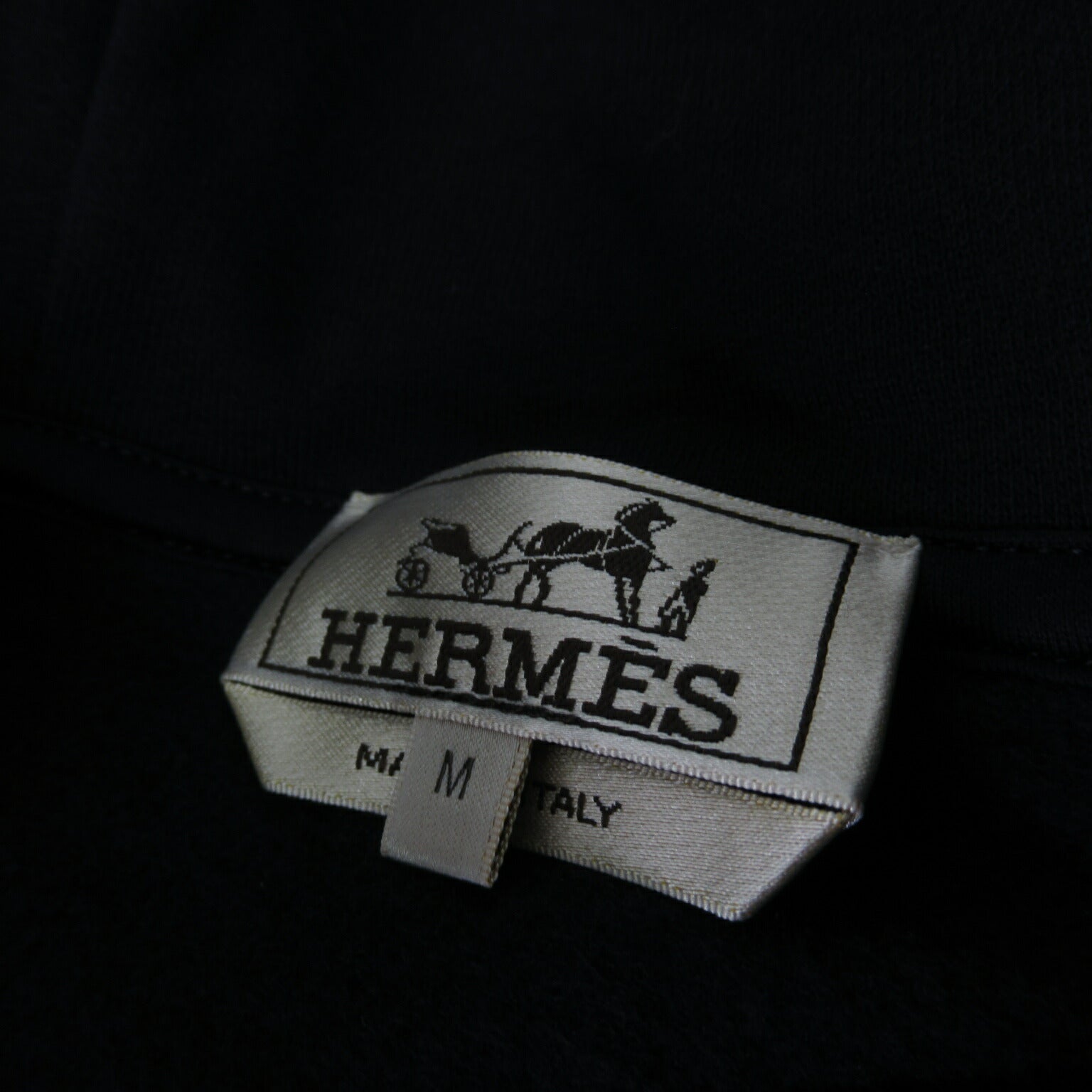 Hermes Cotton Hoodie Sweatshirt Navy