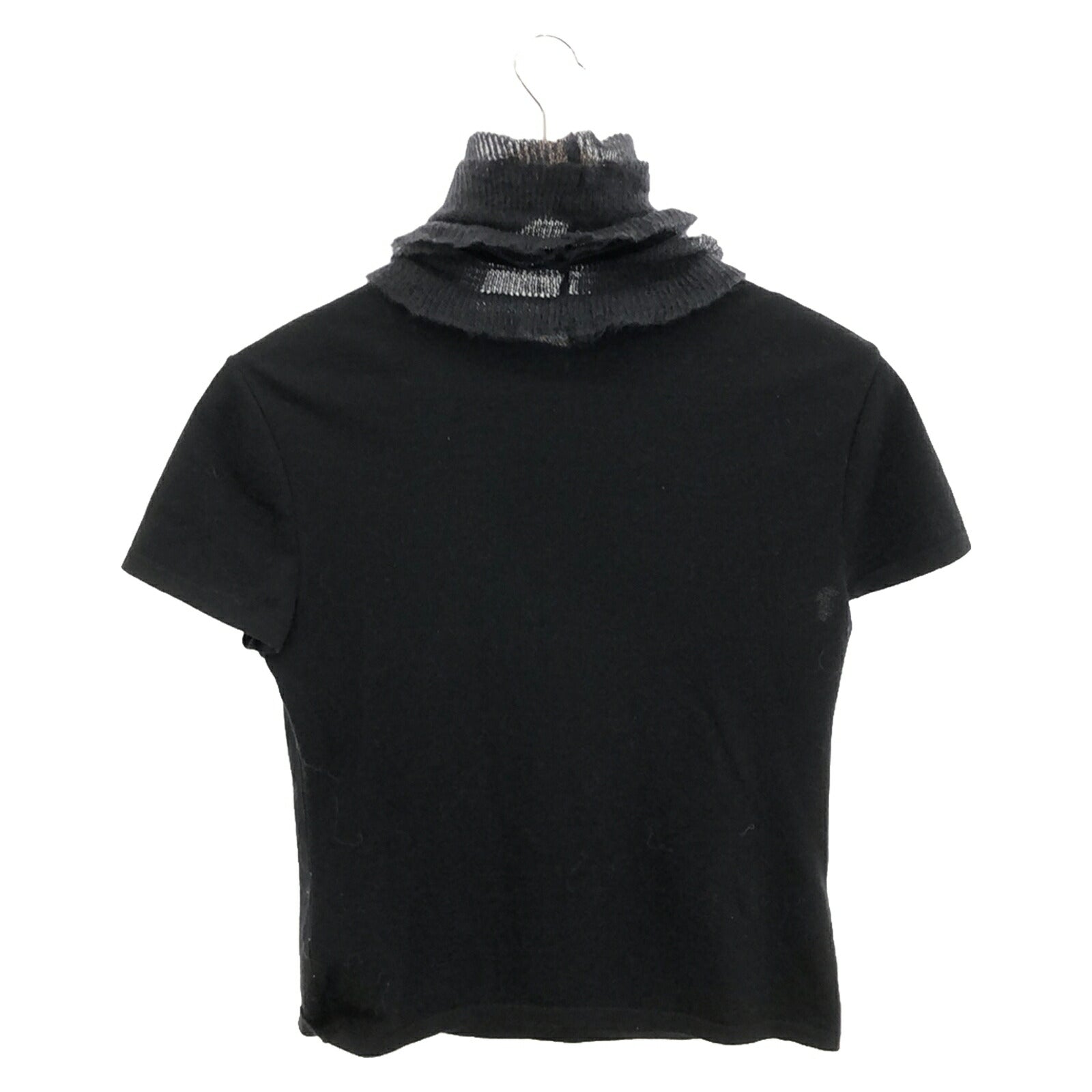 Valentino Wool Short Sleeve Knit Top