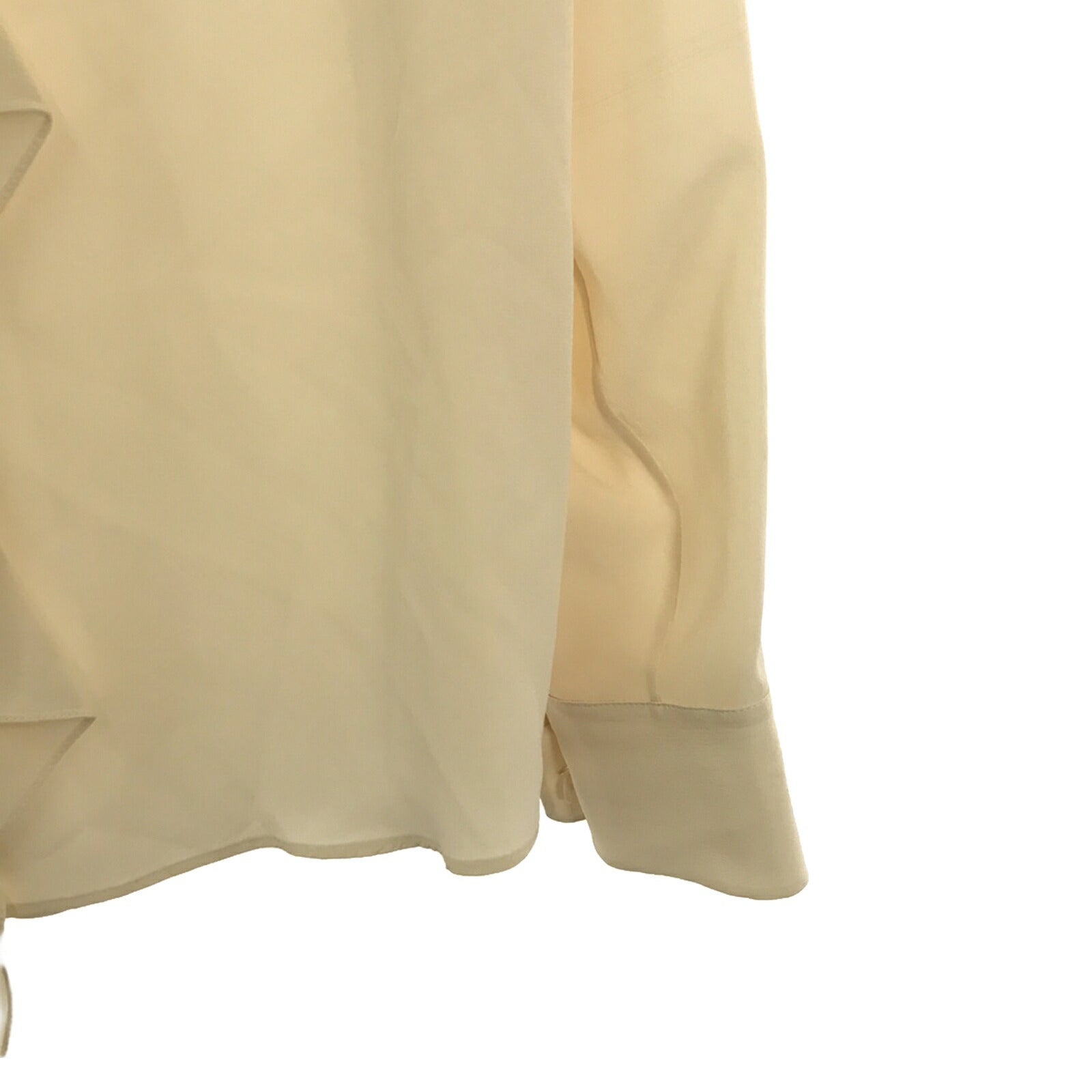 Silk Blouse Top Ivory Women