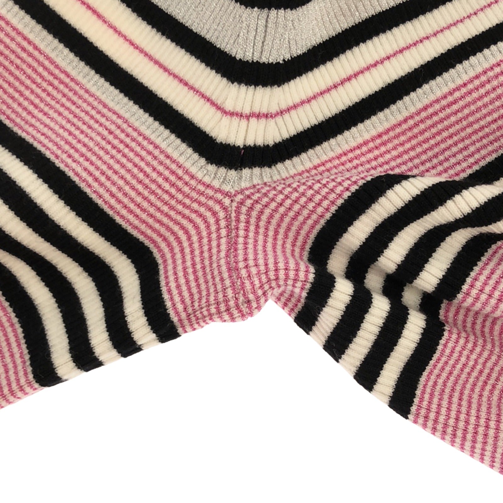 Chanel Wool Turtleneck Knit Top Pink