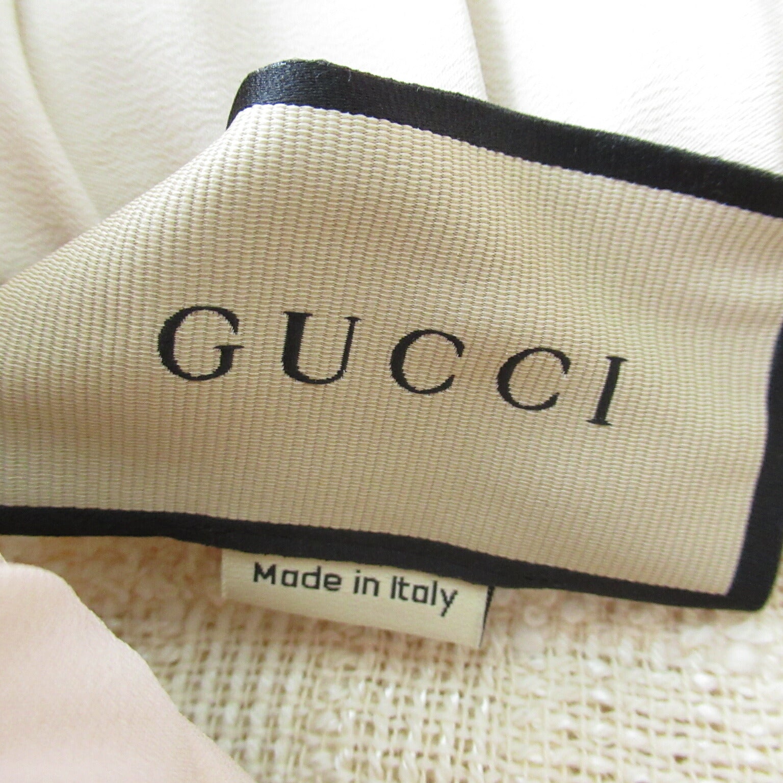 Gucci Cotton Pants Ivory/Red