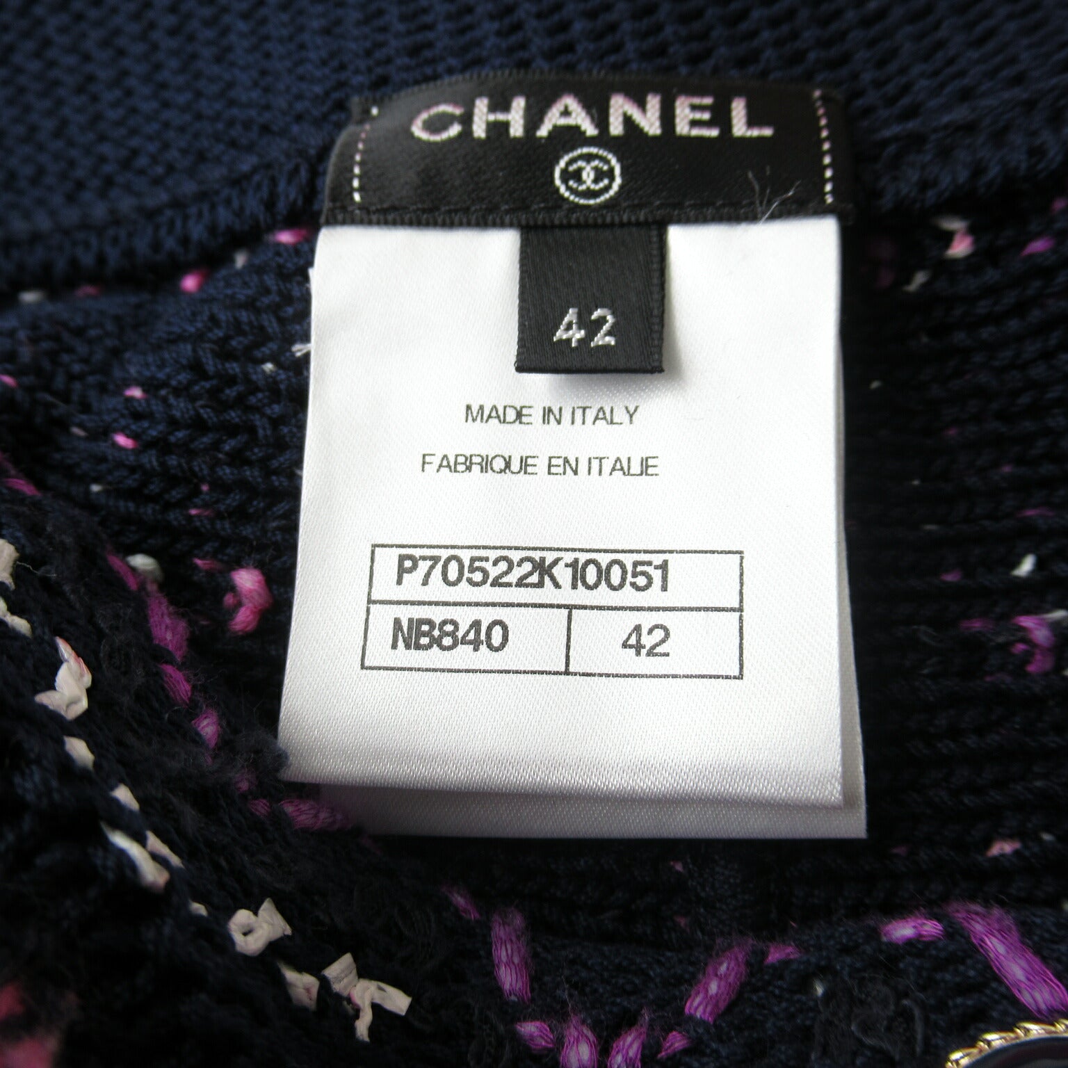 Chanel Cotton Knit Pants P70522K10051