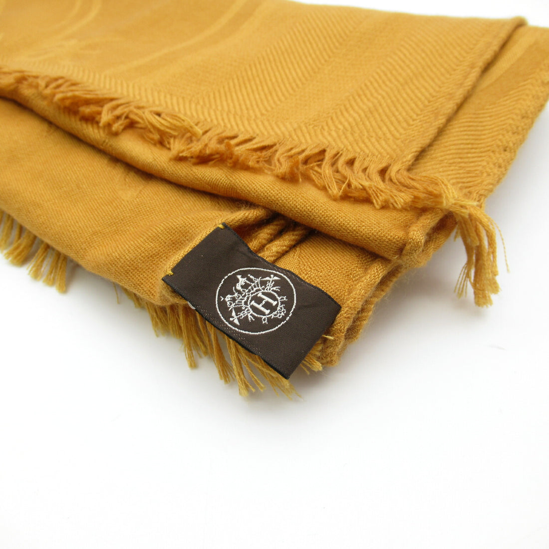 Hermes Cashmere Silk New Libris Scarf