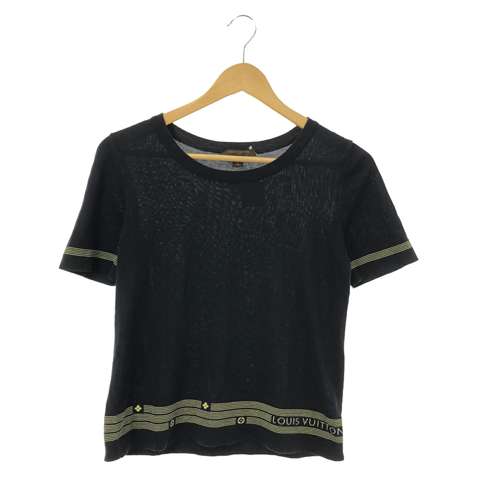 Louis Vuitton Cotton Knit T-Shirt Navy