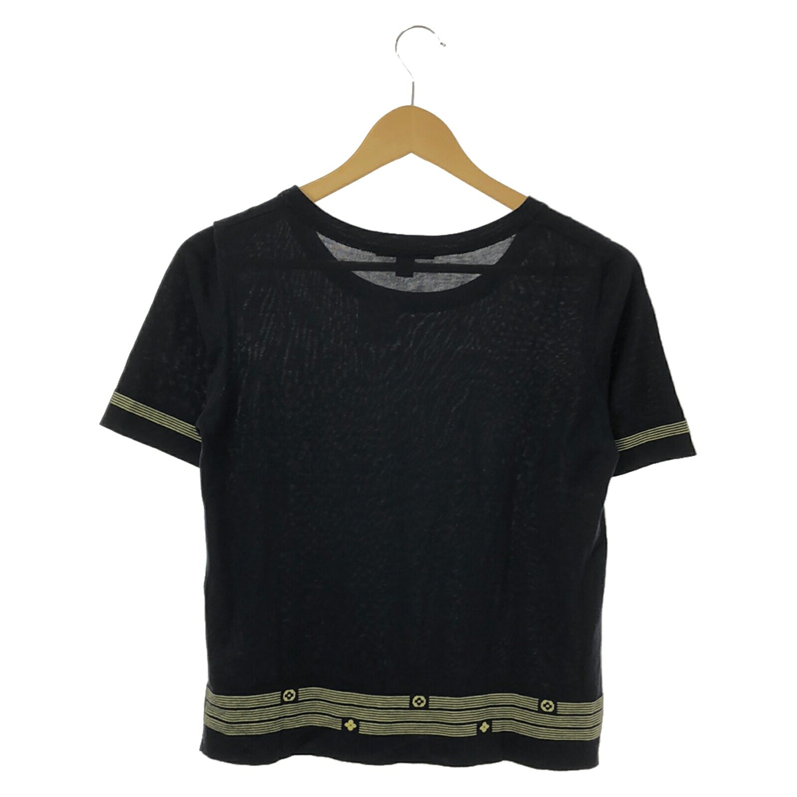 Louis Vuitton Cotton Knit T-Shirt Navy