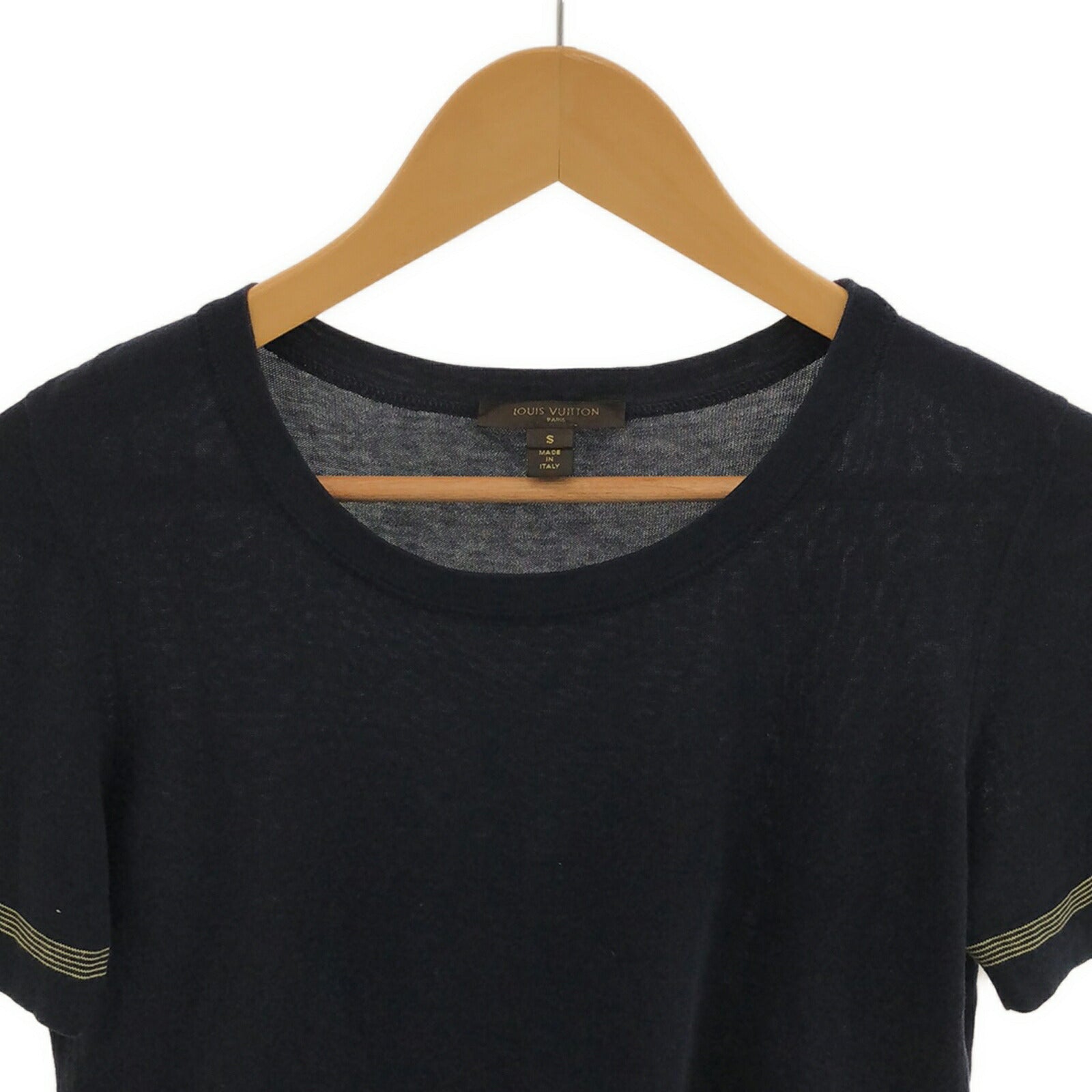 Louis Vuitton Cotton Knit T-Shirt Navy