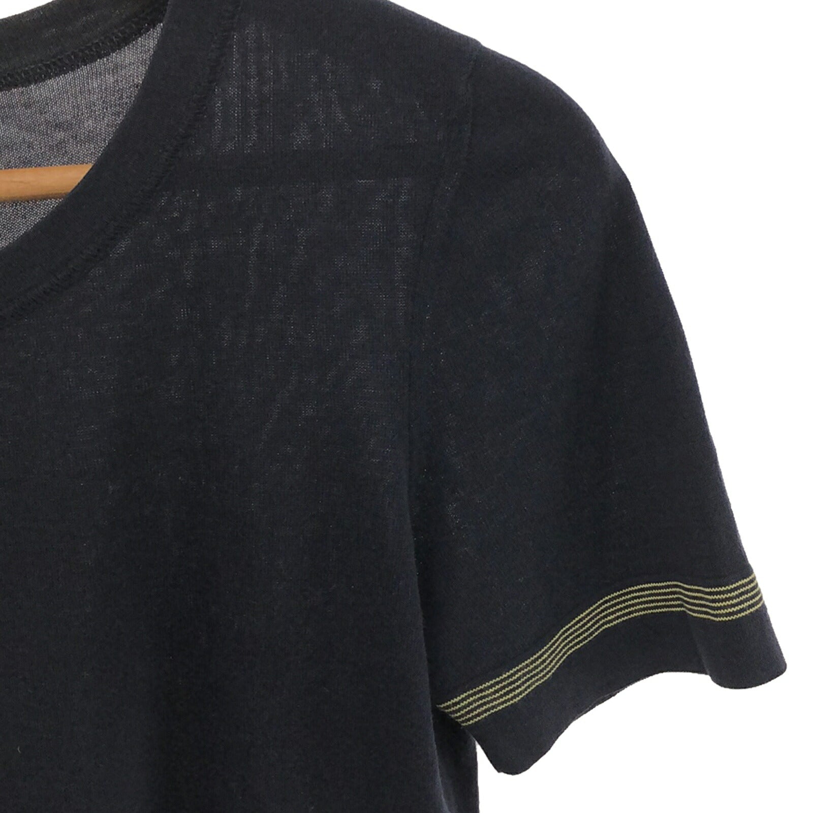 Louis Vuitton Cotton Knit T-Shirt Navy