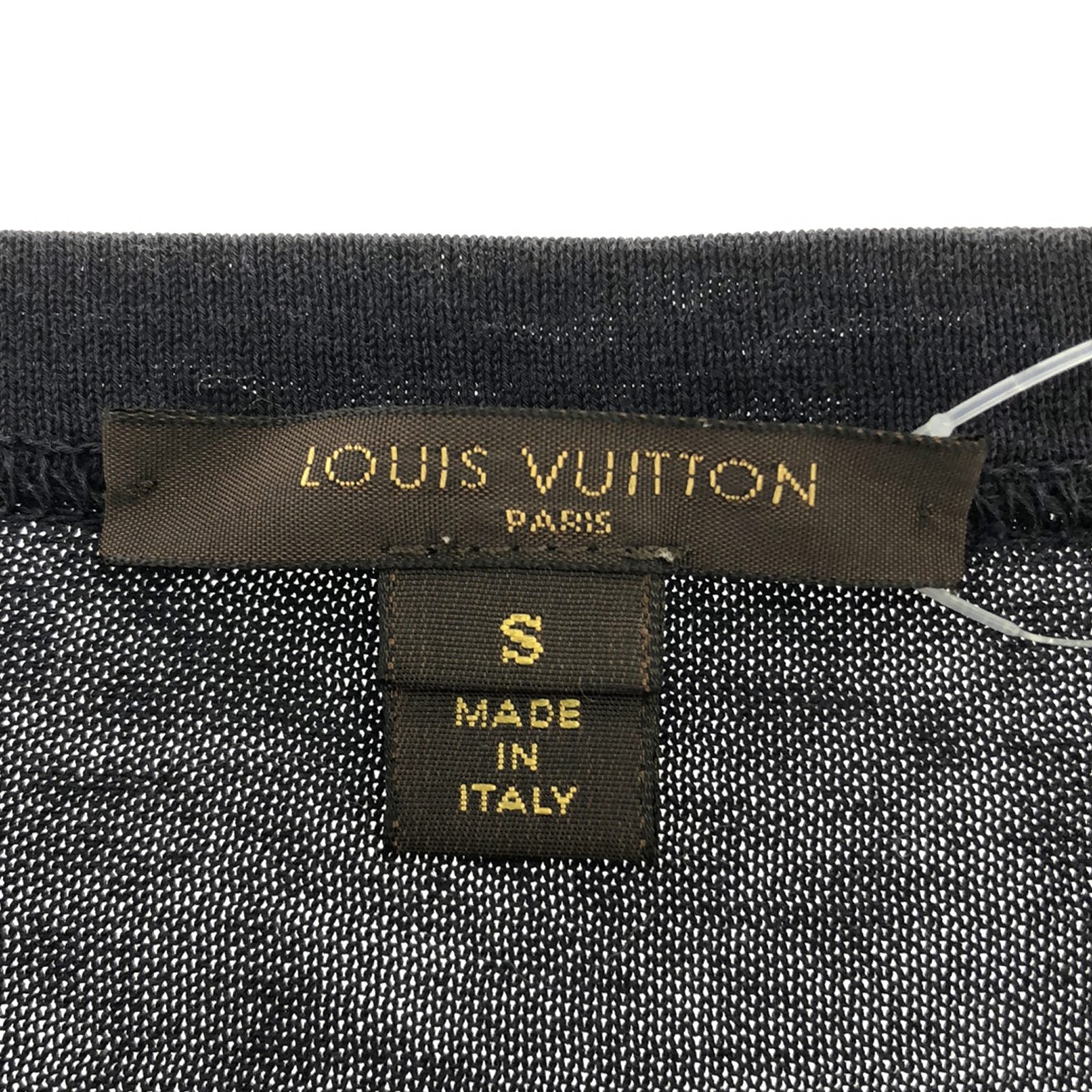 Louis Vuitton Cotton Knit T-Shirt Navy