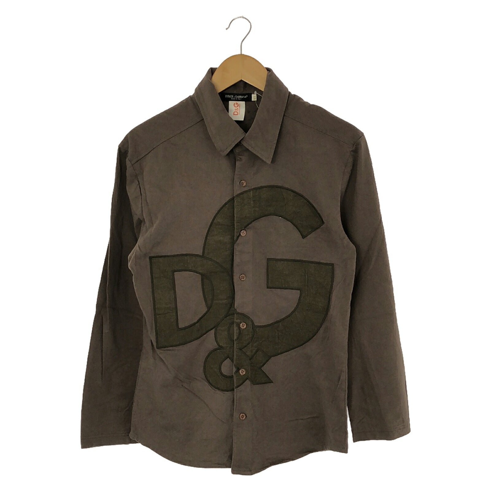 Dolce & Gabbana Men's Cotton Shirt Brown