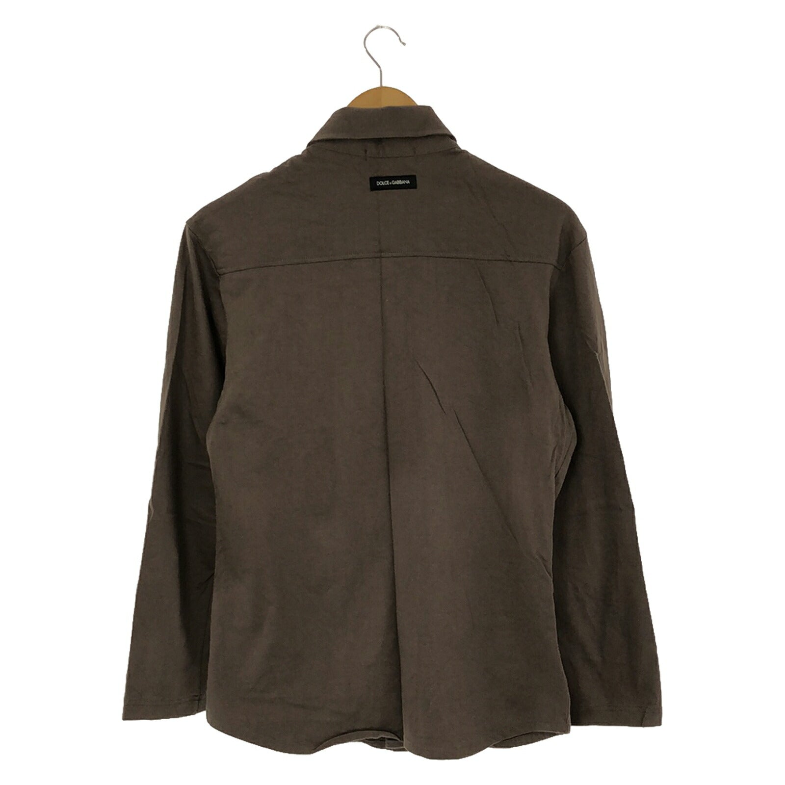 Dolce & Gabbana Men's Cotton Shirt Brown