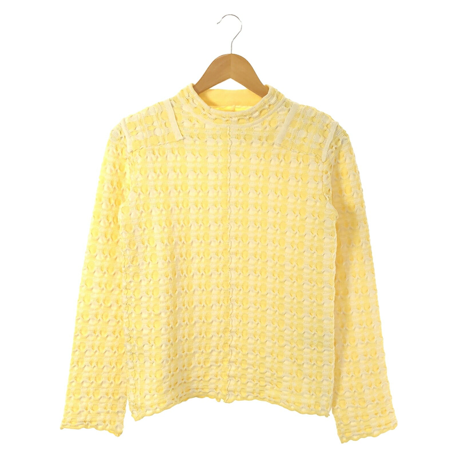 Jil Sander Cotton Summer Sweater Yellow