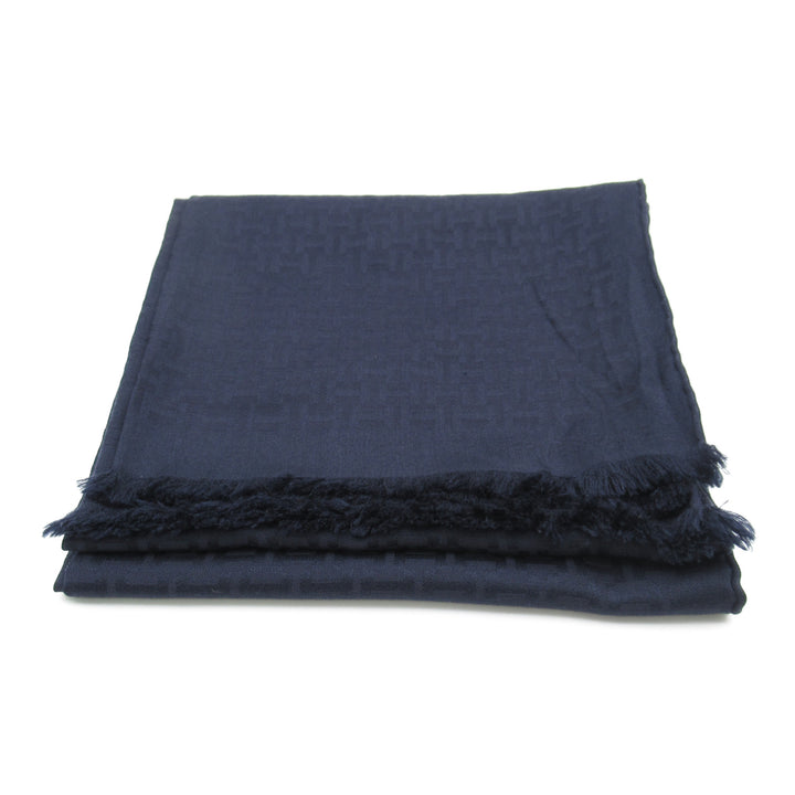 Hermes Cashmere Scarf Navy