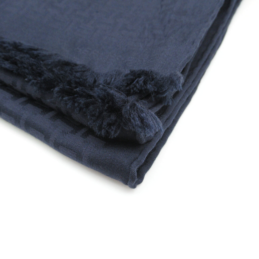 Hermes Cashmere Scarf Navy