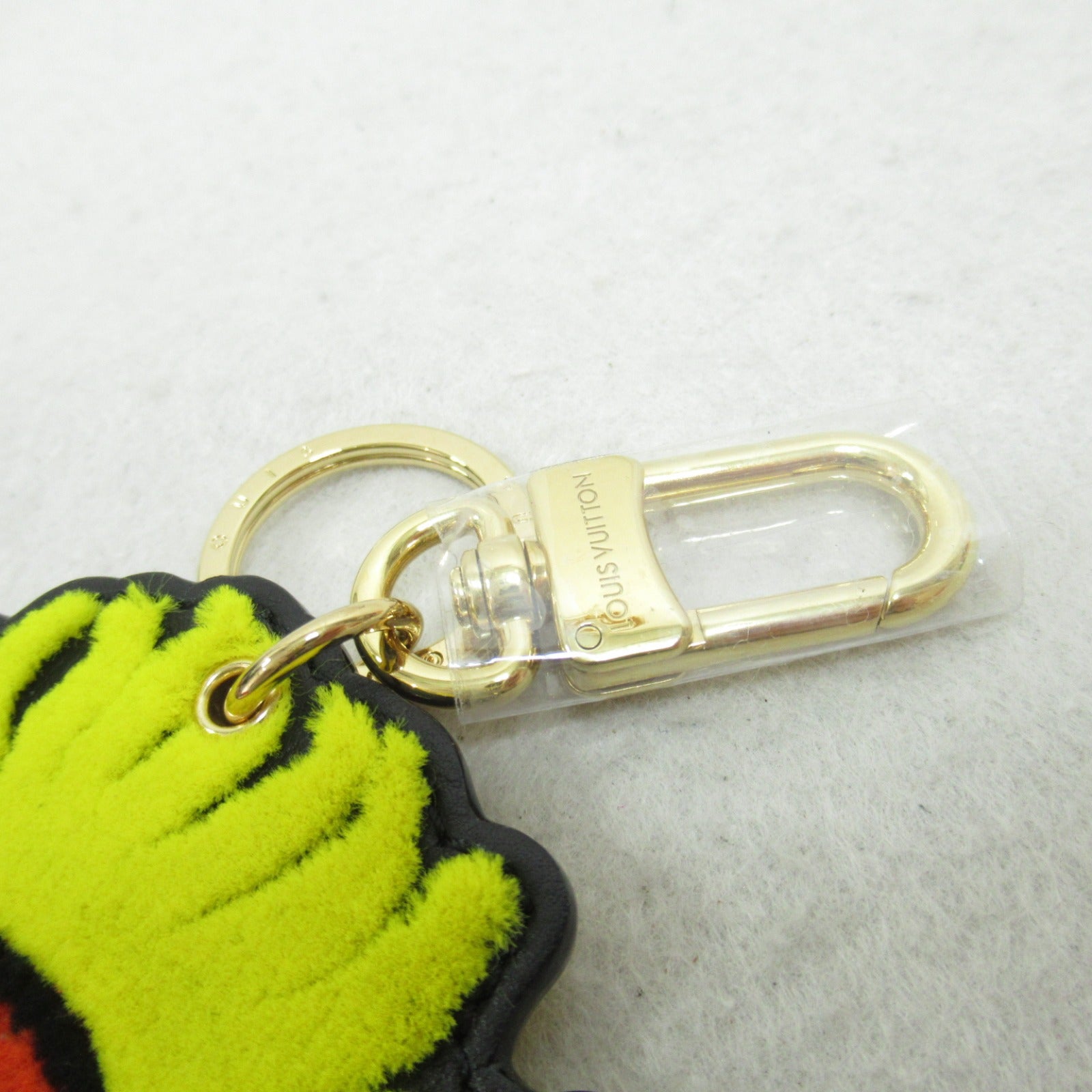 Louis Vuitton LV×YK Leather Keychain M01130