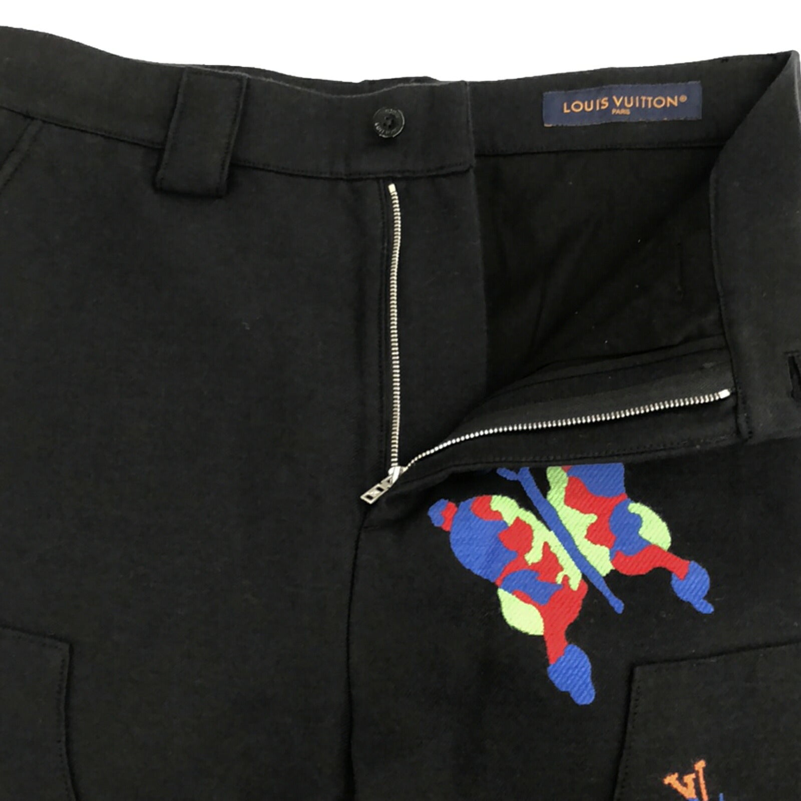 Louis Vuitton Cotton Pants Black RM231M