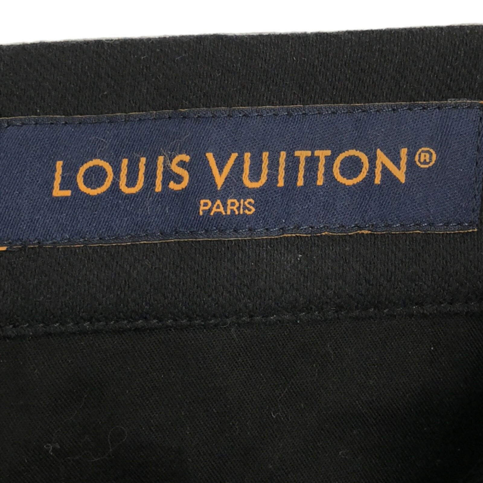 Louis Vuitton Cotton Pants Black RM231M