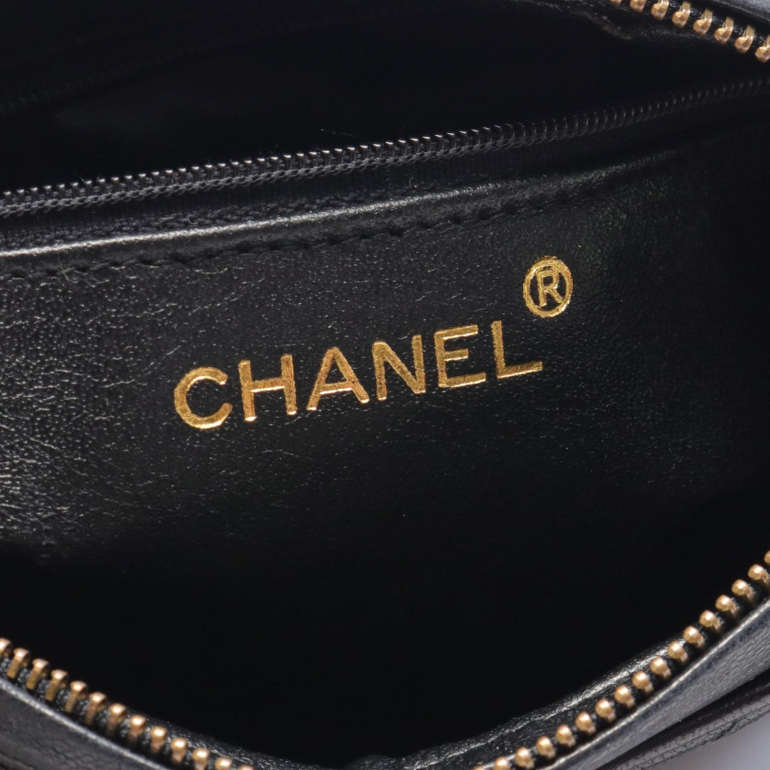 Chanel Matelasse Lambskin Shoulder Bag Black