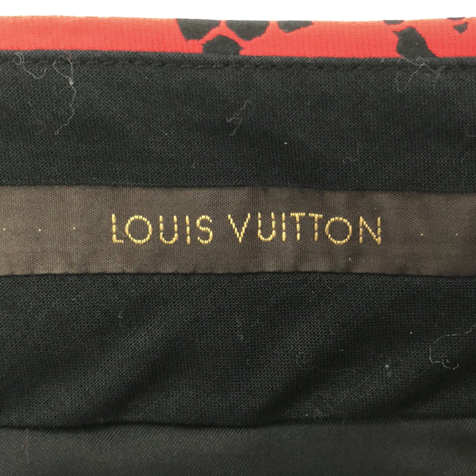 Louis Vuitton Polyester Pants Red Men