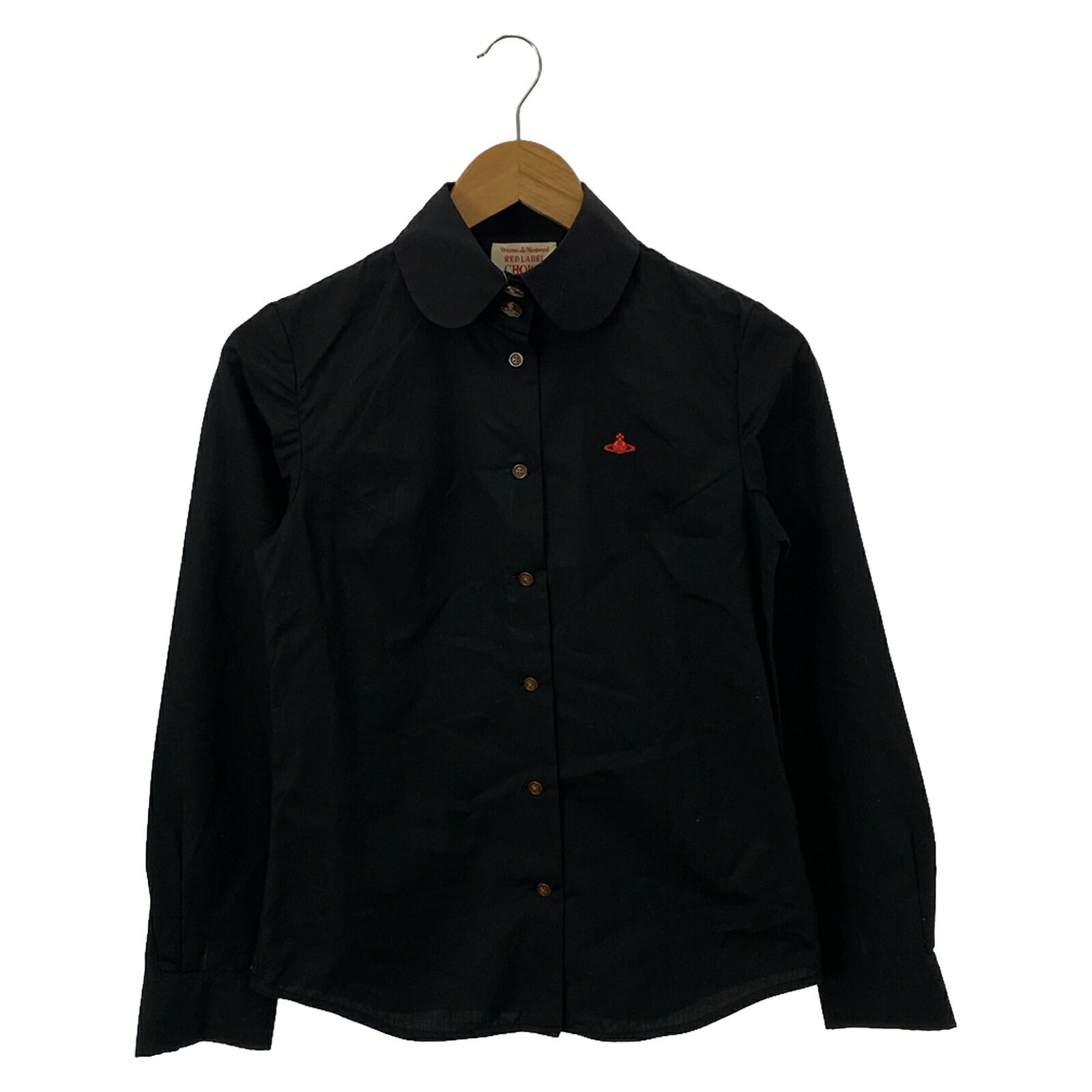 Vivienne Westwood Cotton Long Sleeve Shirt Black