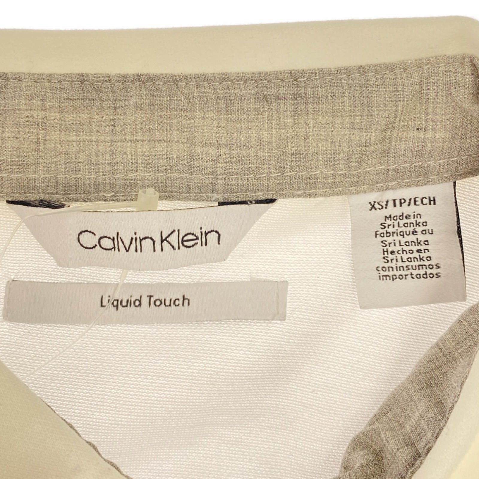 Calvin Klein Cotton Long Sleeve Polo Shirt