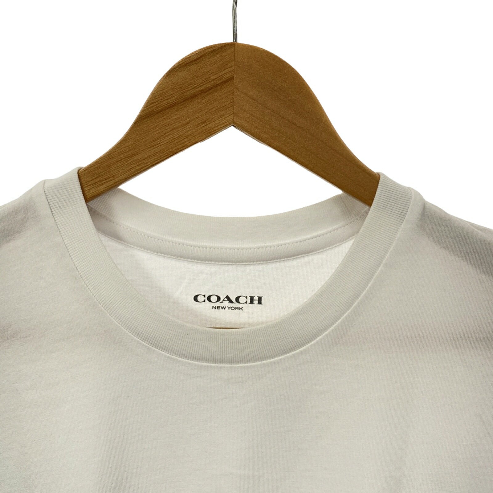 Coach Cotton Men's White T-Shirt