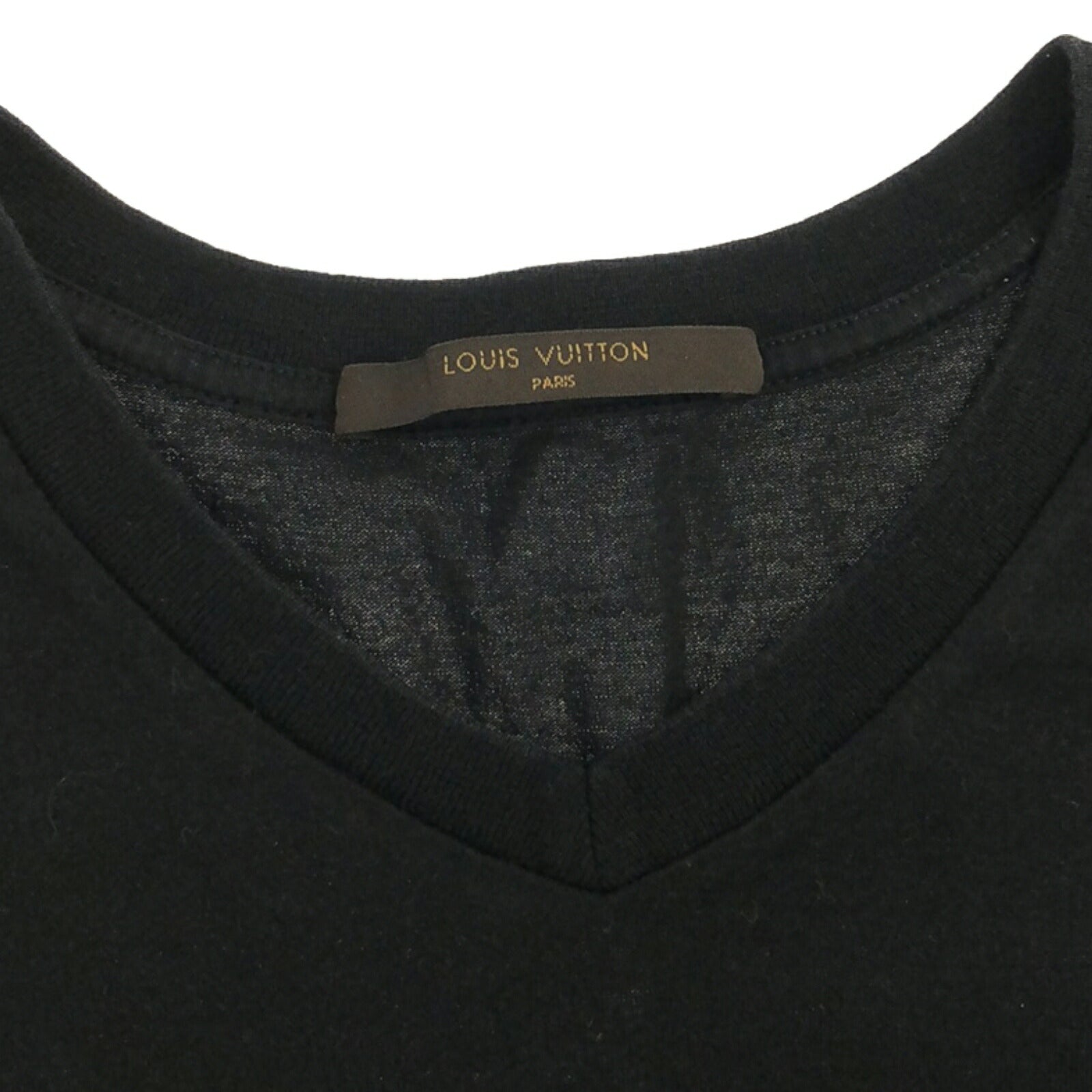 Louis Vuitton Cotton T-Shirt Black