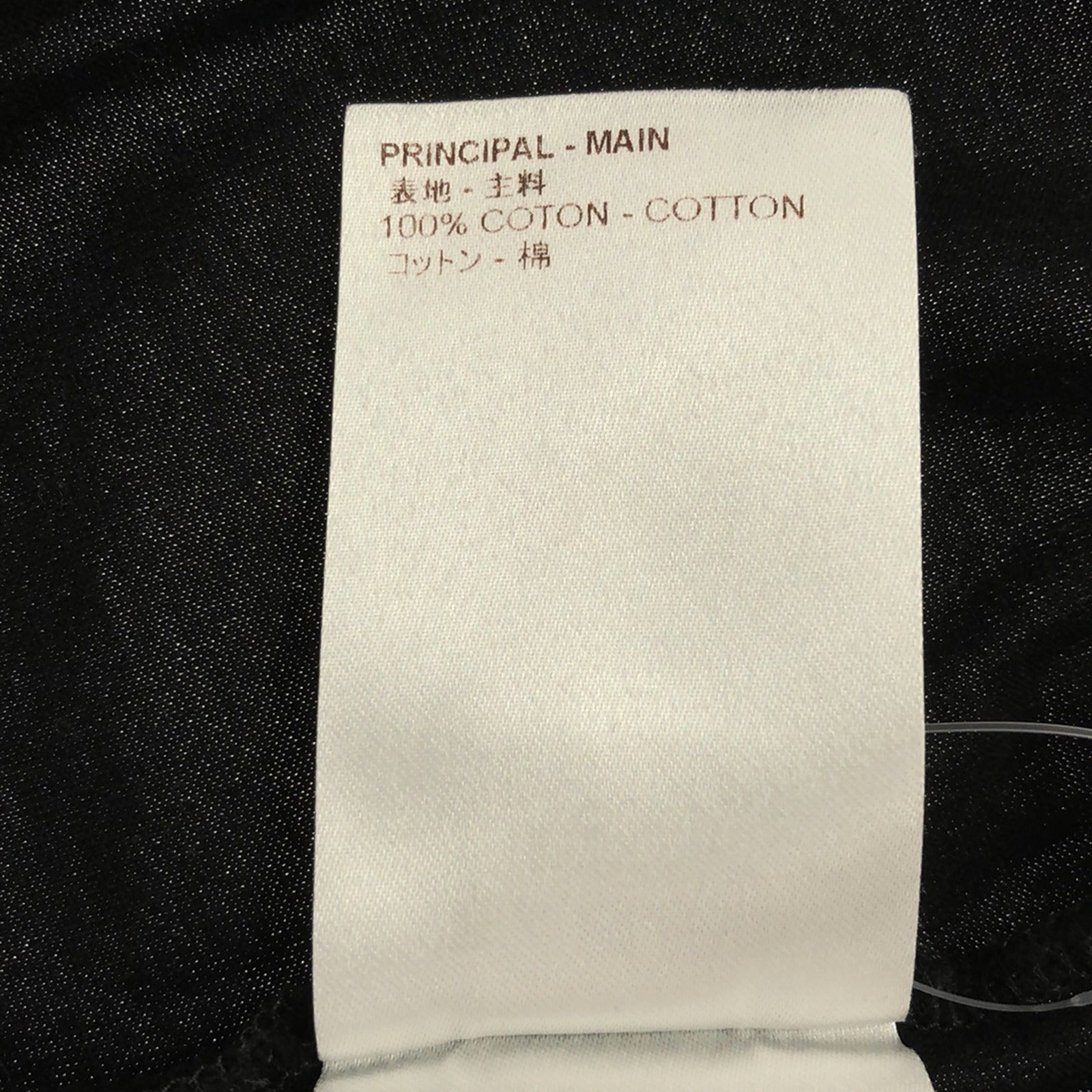 Louis Vuitton Cotton T-Shirt Black