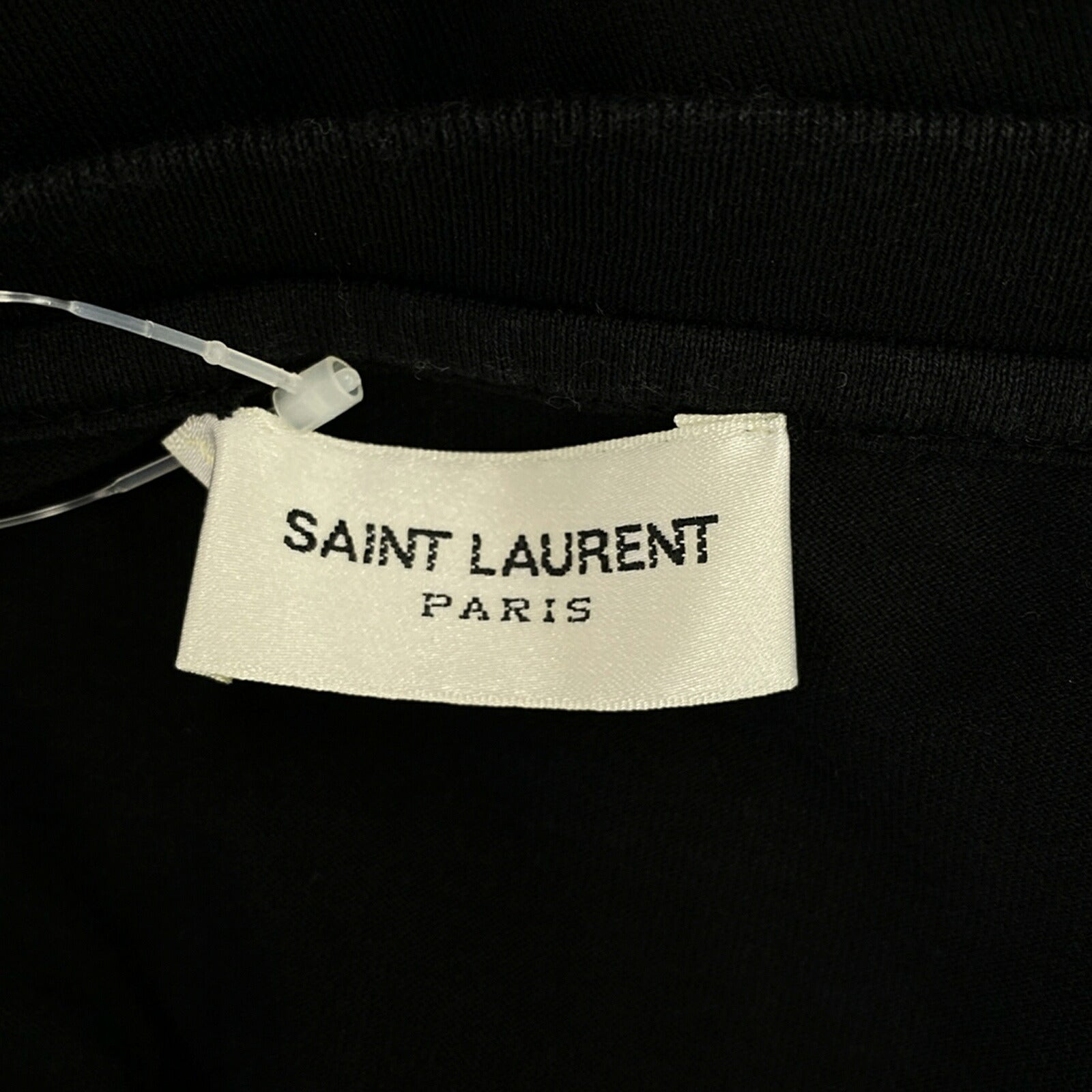 Yves Saint Laurent Cotton S T-Shirt Black