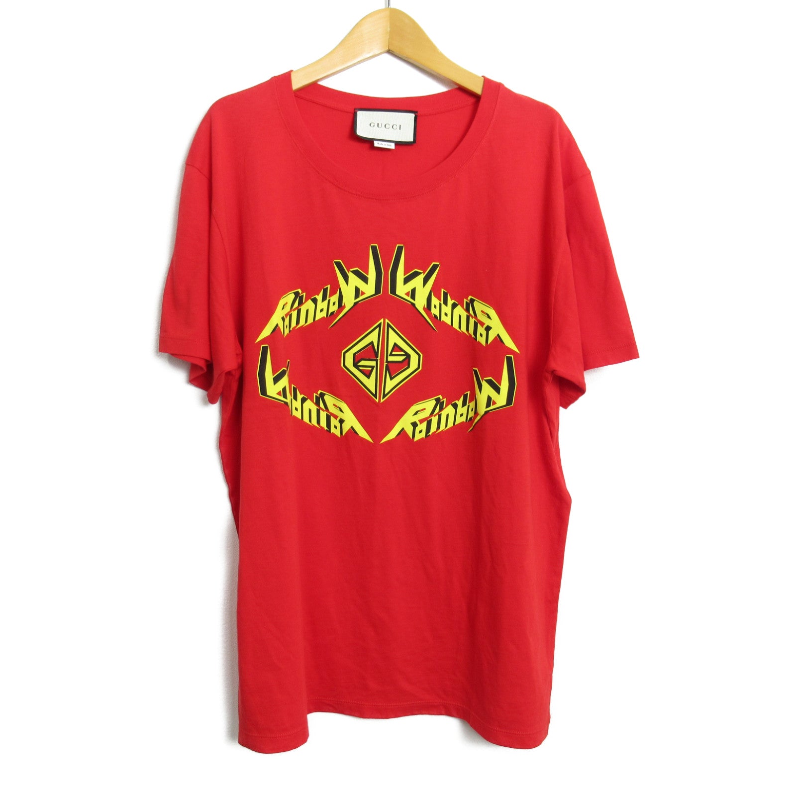 Gucci Cotton Short Sleeve T-Shirt Red