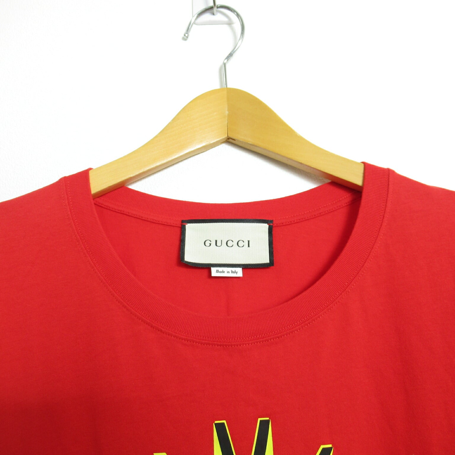 Gucci Cotton Short Sleeve T-Shirt Red