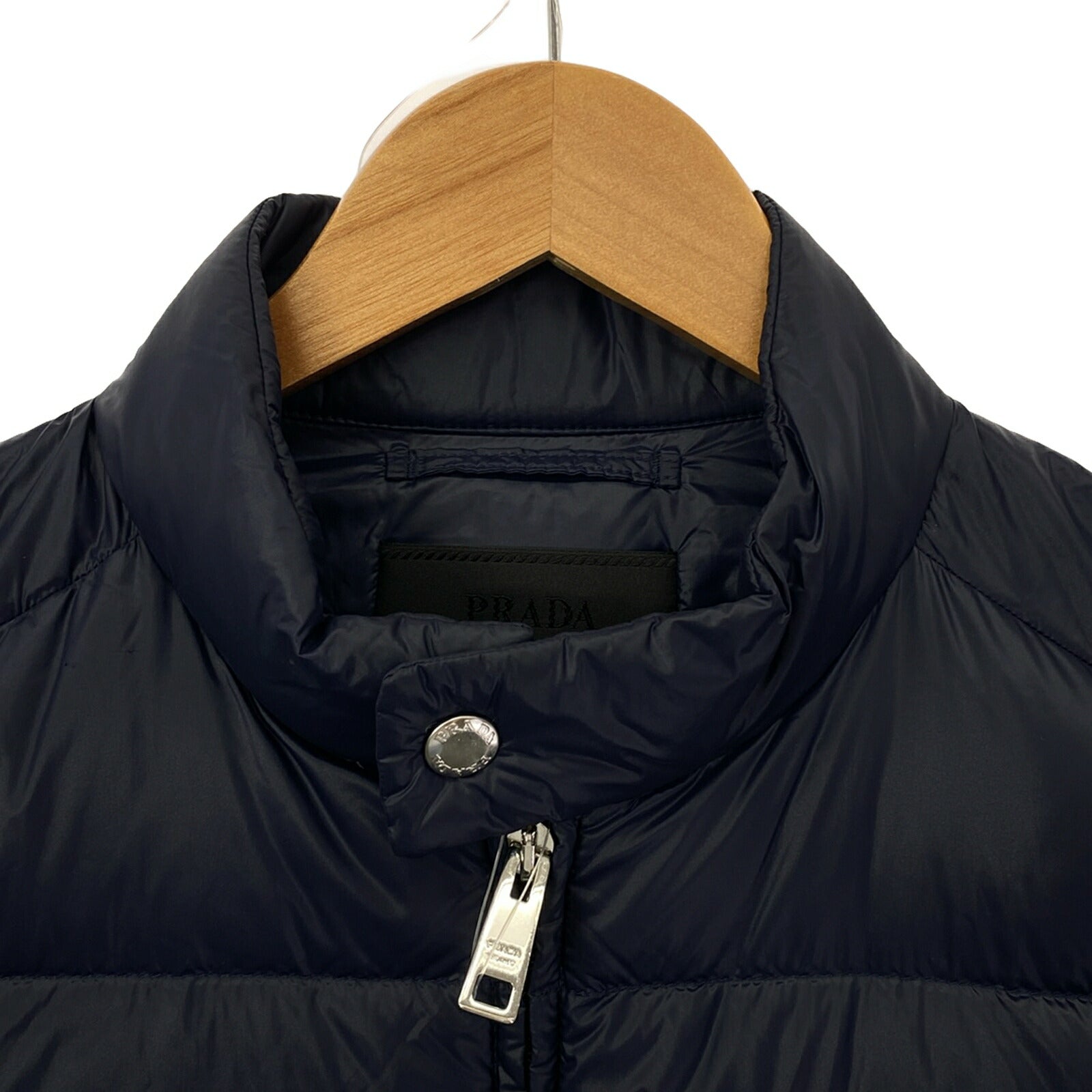 Prada Nylon Down Vest Outerwear