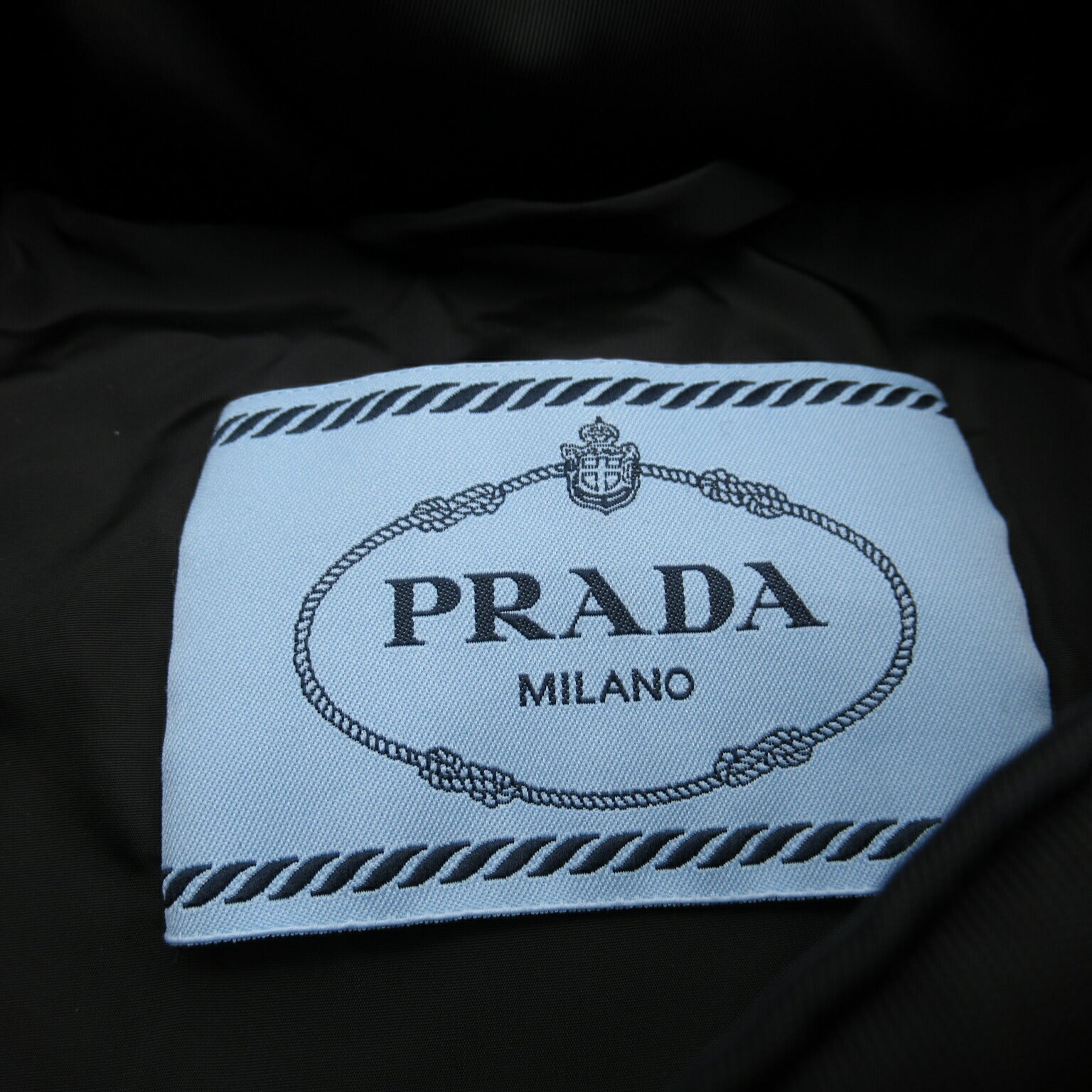 Prada Re-Nylon Down Jacket Black