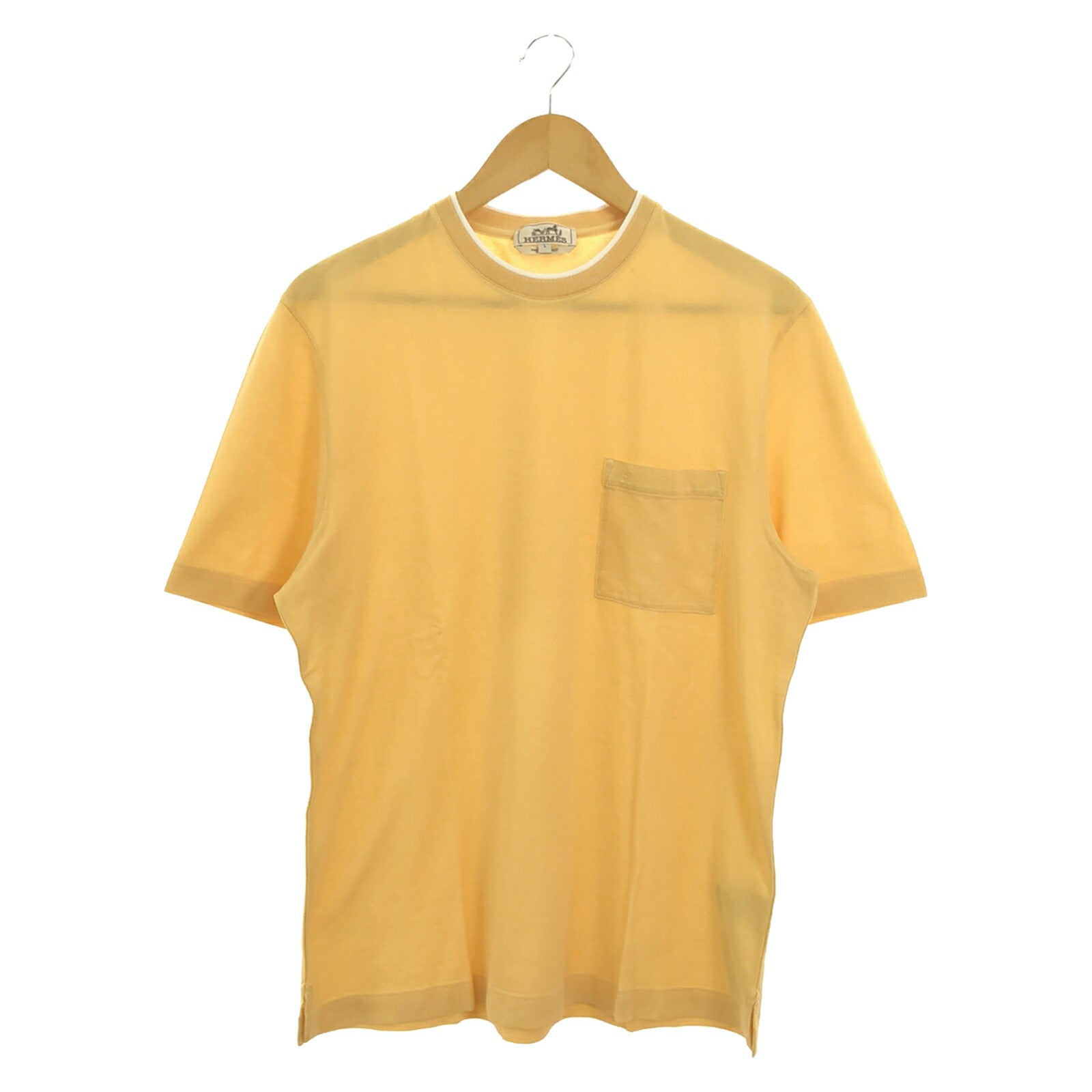 Hermes Cotton T-Shirt Yellow