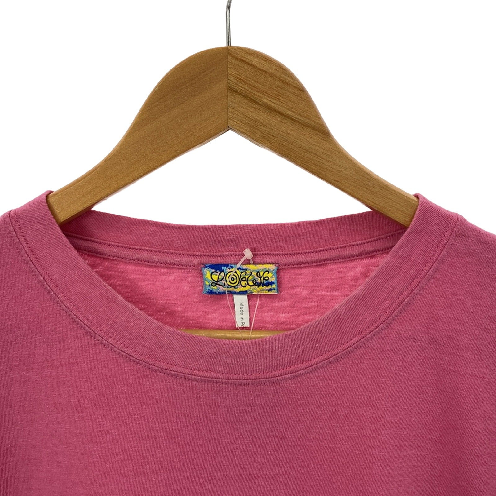 Loewe Cotton T-Shirt Pink