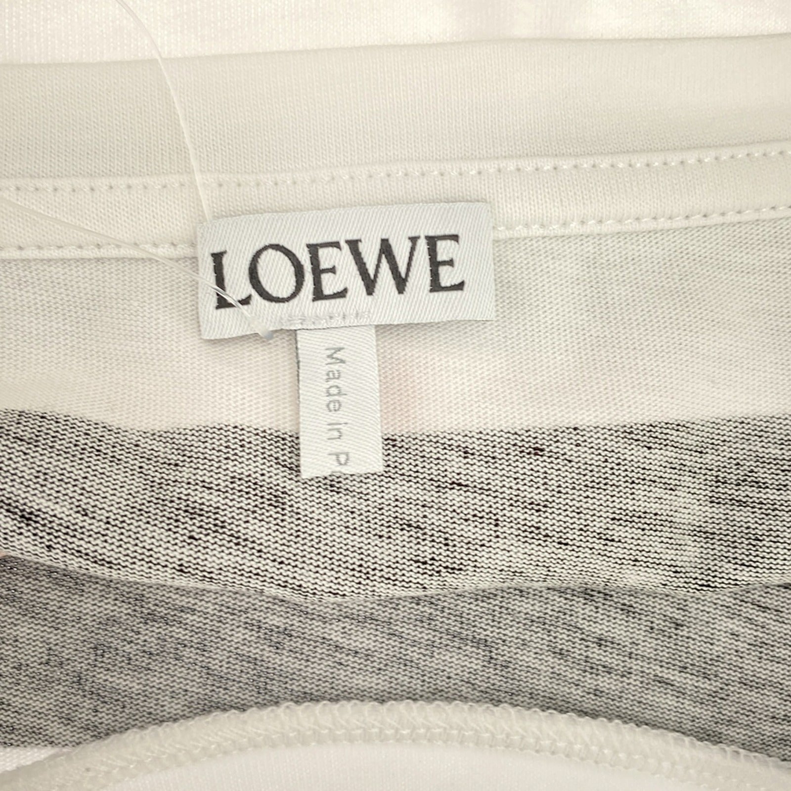 Loewe Cotton T-Shirt White Men