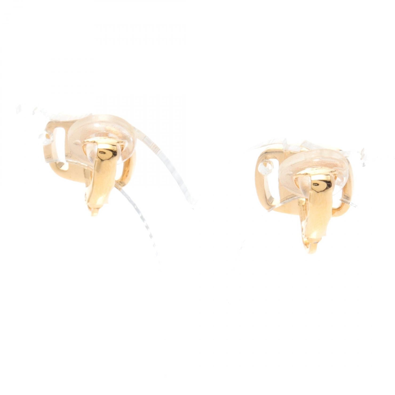 Salvatore Ferragamo Vara Earrings Gold Plated