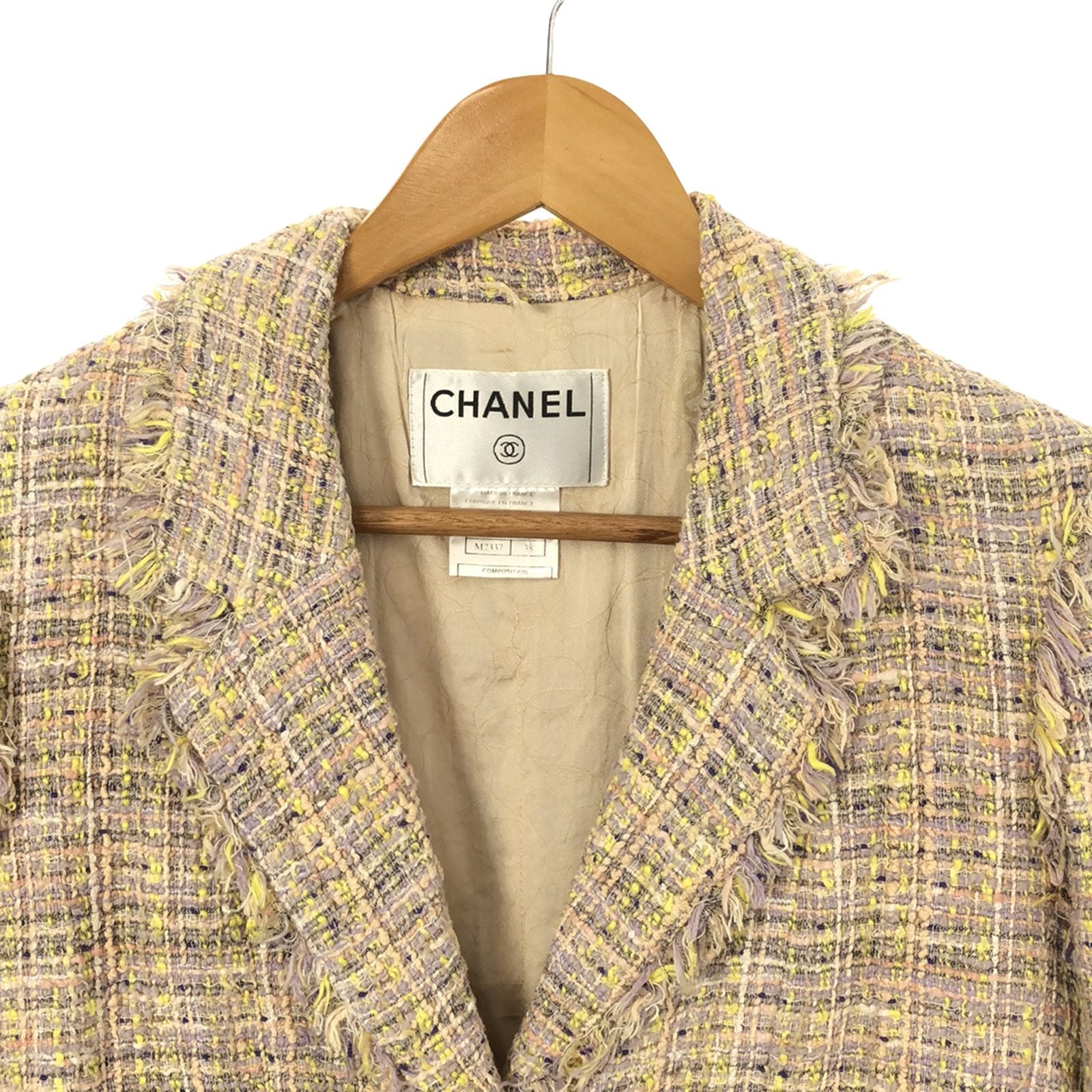 Chanel Cotton Tailored Jacket Blazer