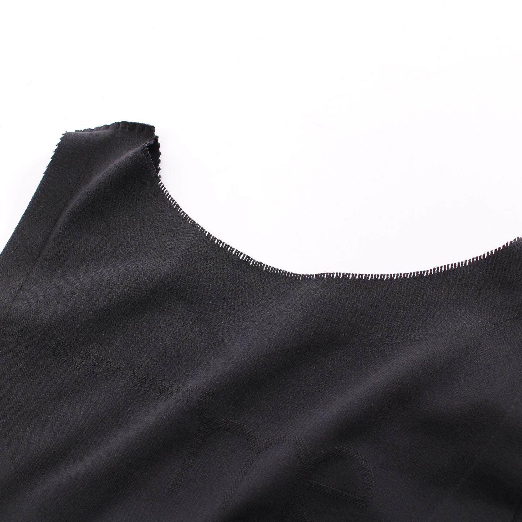 Issey Miyake Nylon Tank Top Black