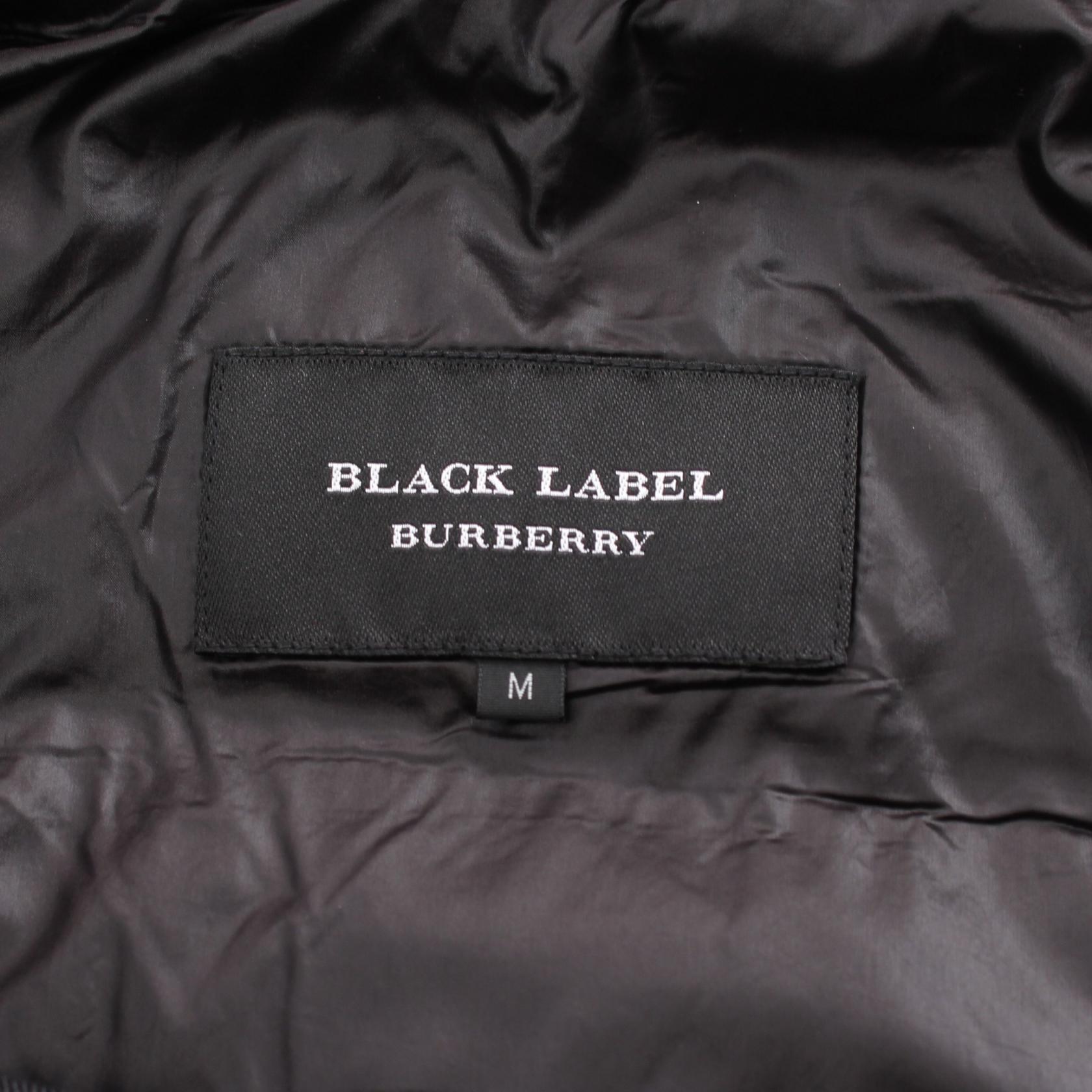 Burberry Nylon Down Jacket Black Men